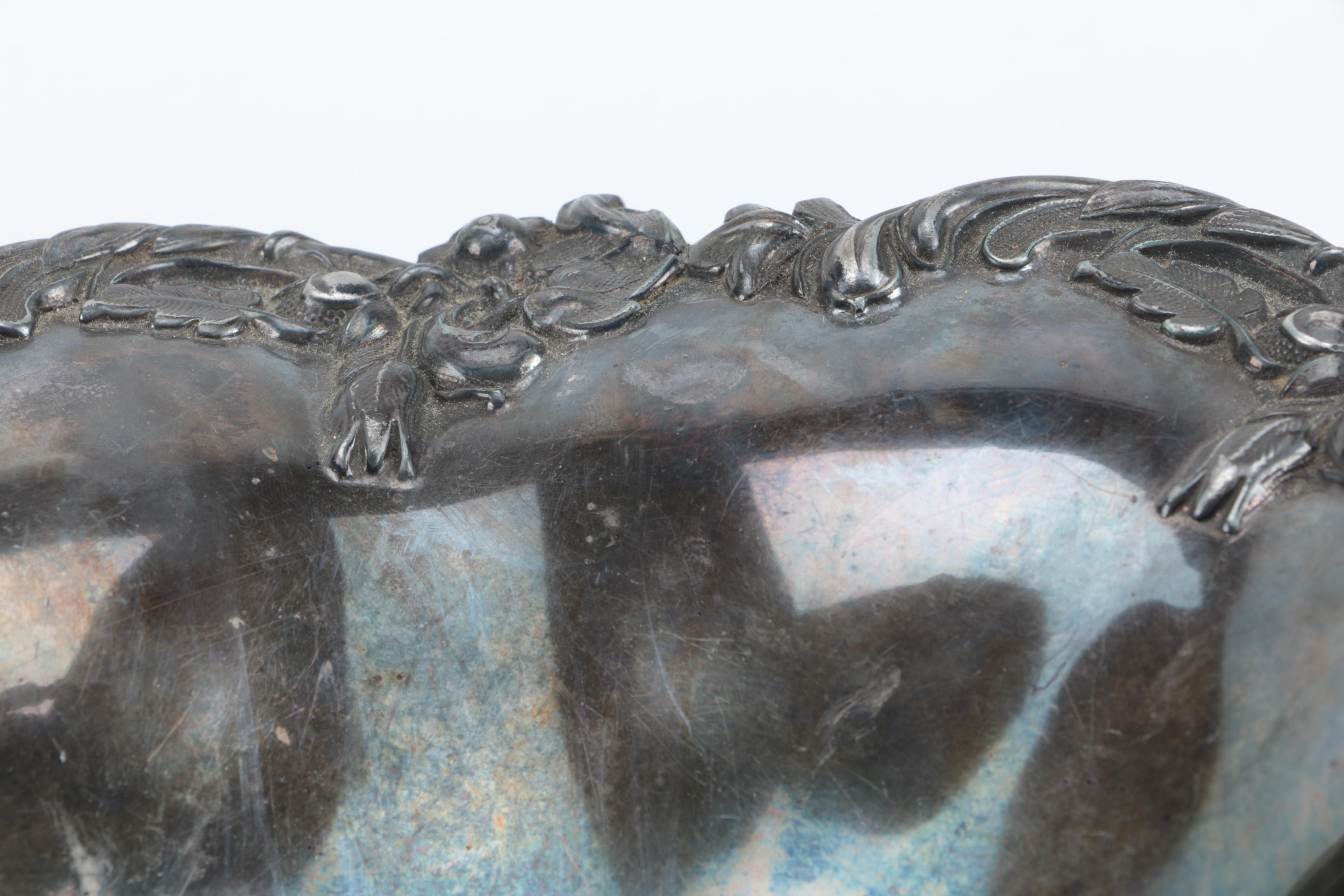 Meriden Britannia Co. Silver Plate Bride's Basket