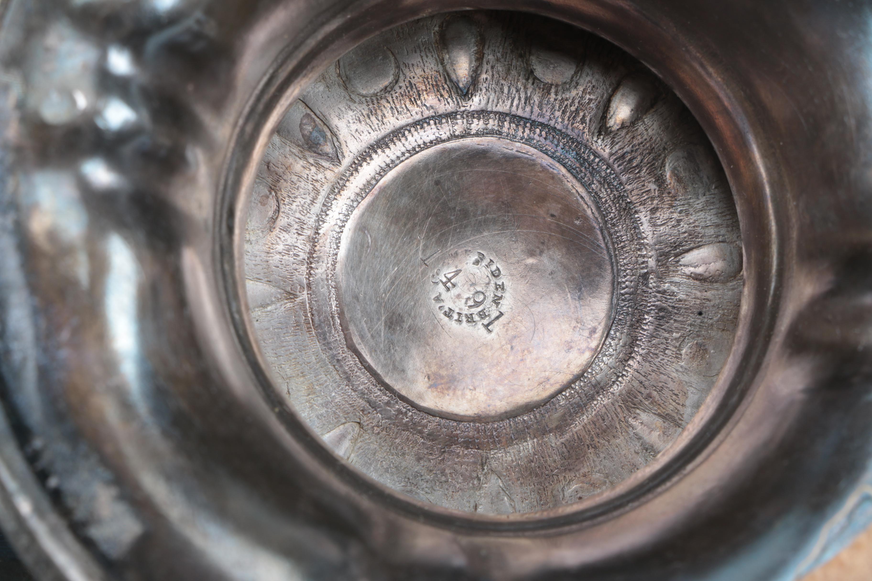 Meriden Britannia Co. Silver Plate Bride's Basket