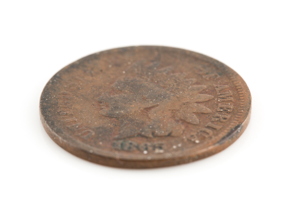 1865 Indian Head Cent