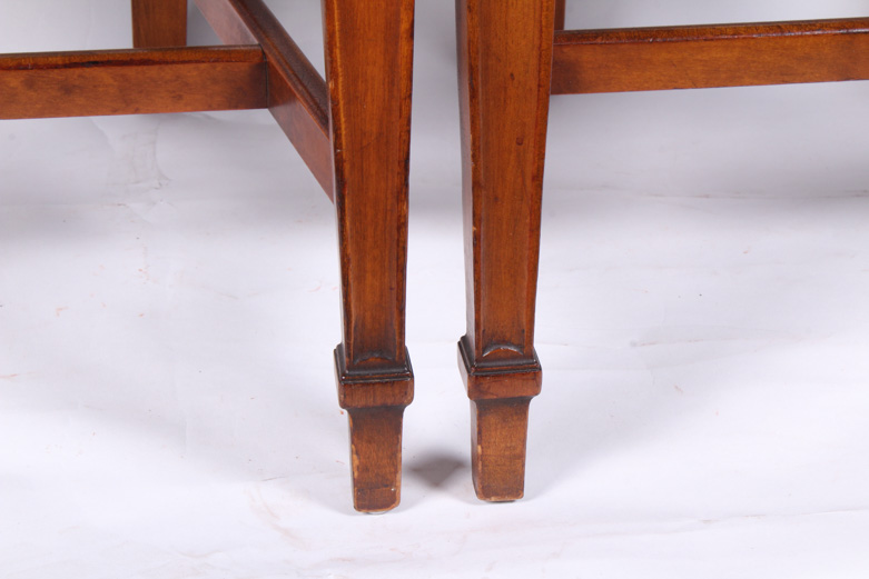 Vintage Hepplewhite Style Dining Chairs