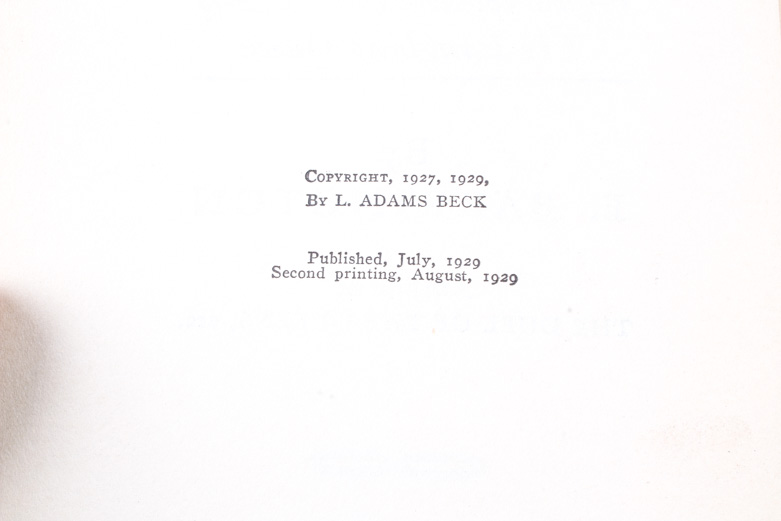 Vintage Books with an Egyptian Theme