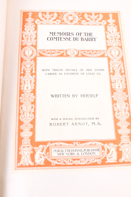 "Memoirs and Secret Chronicles of the Courts of Europe" Collection
