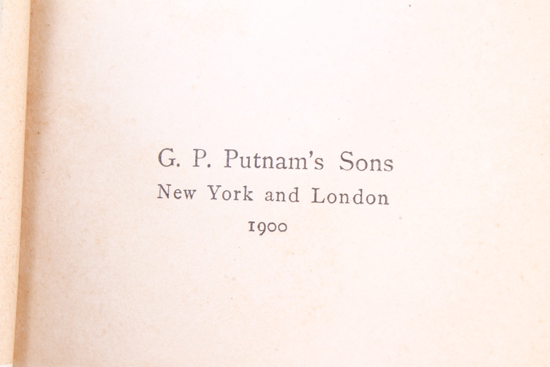 1900 Multi-Volume Set of Works by Theodore Roosevelt