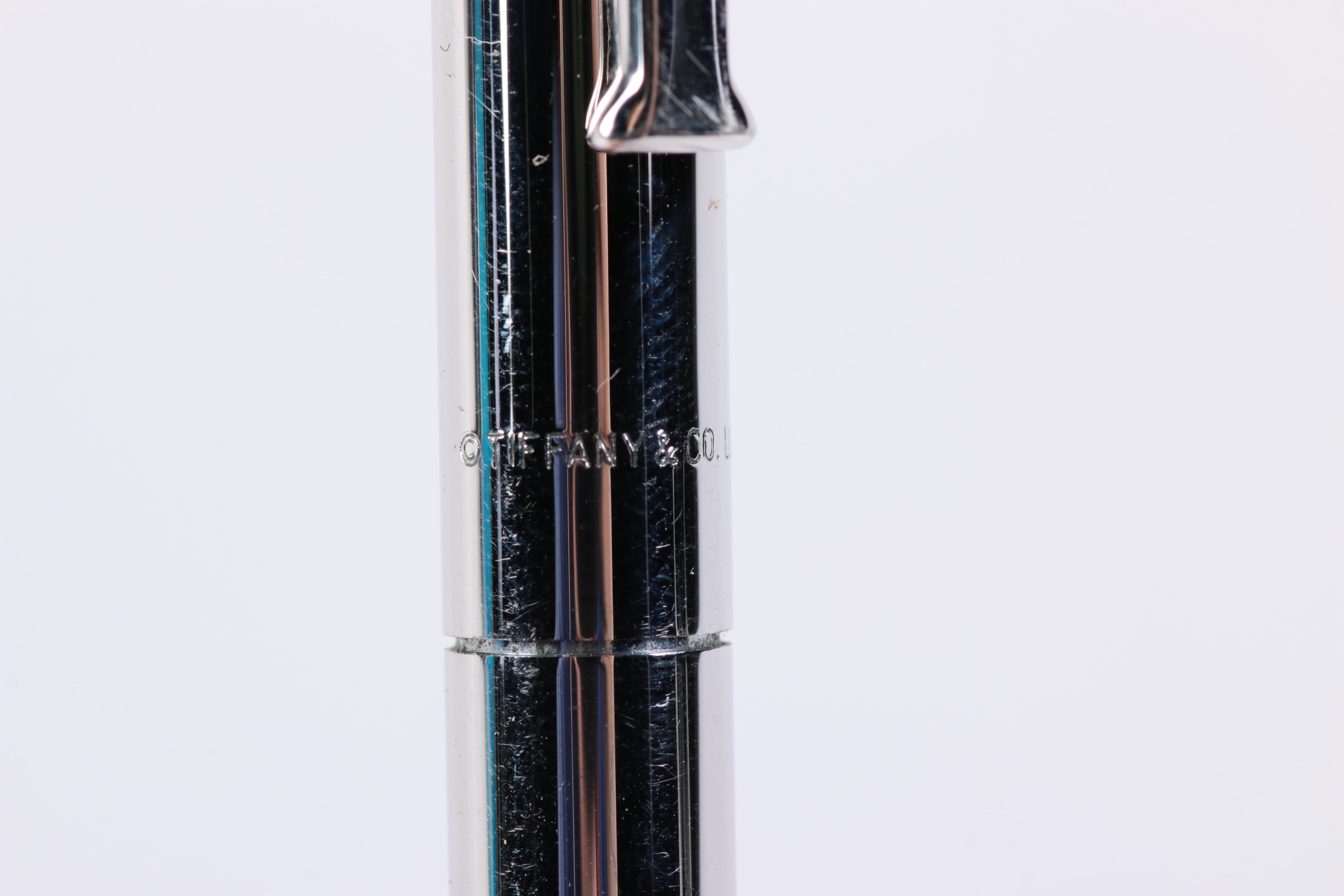 Retractable Ballpoint Tiffany & Co. Writing Pen