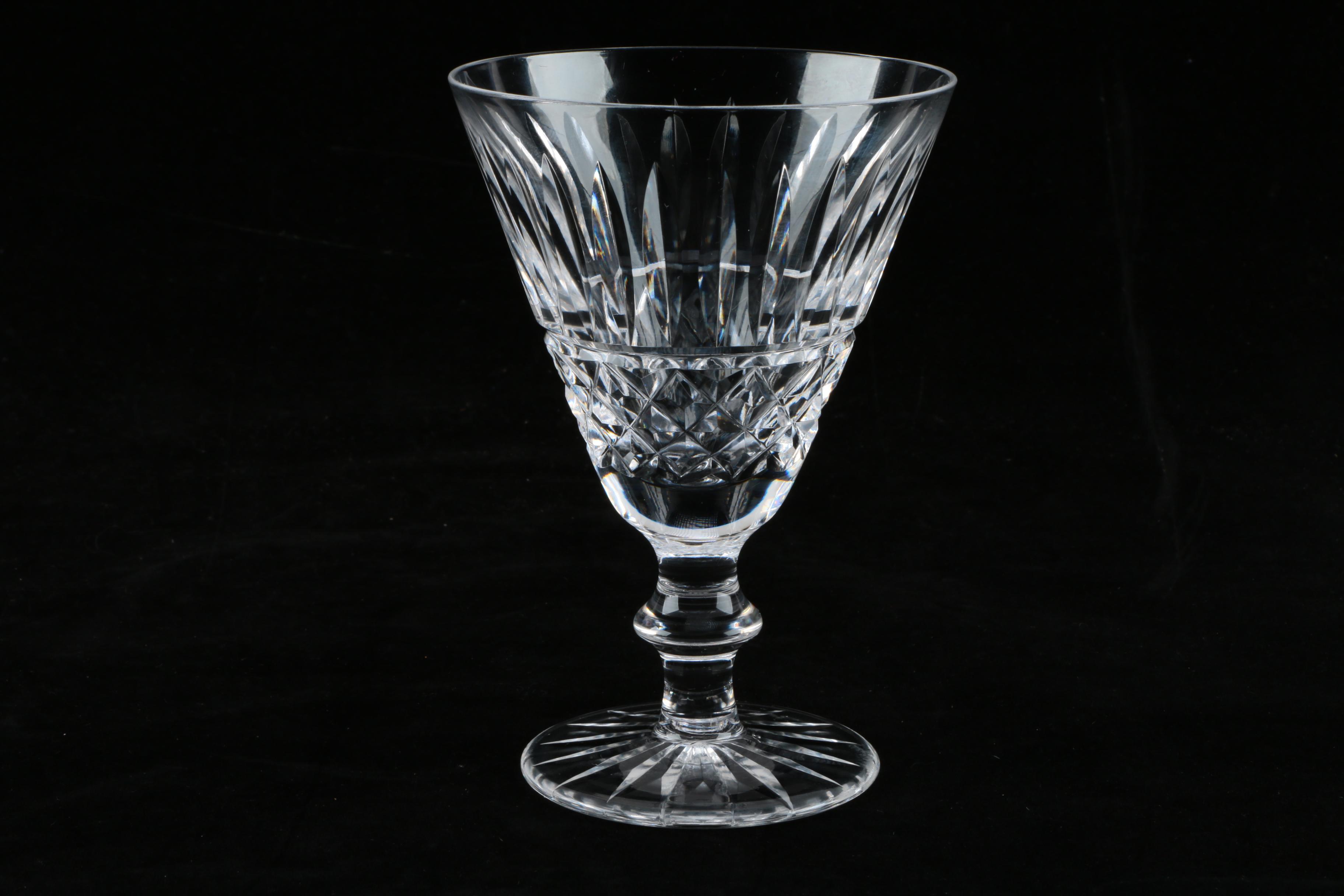 Waterford Crystal "Tramore" Claret Wine Stemware
