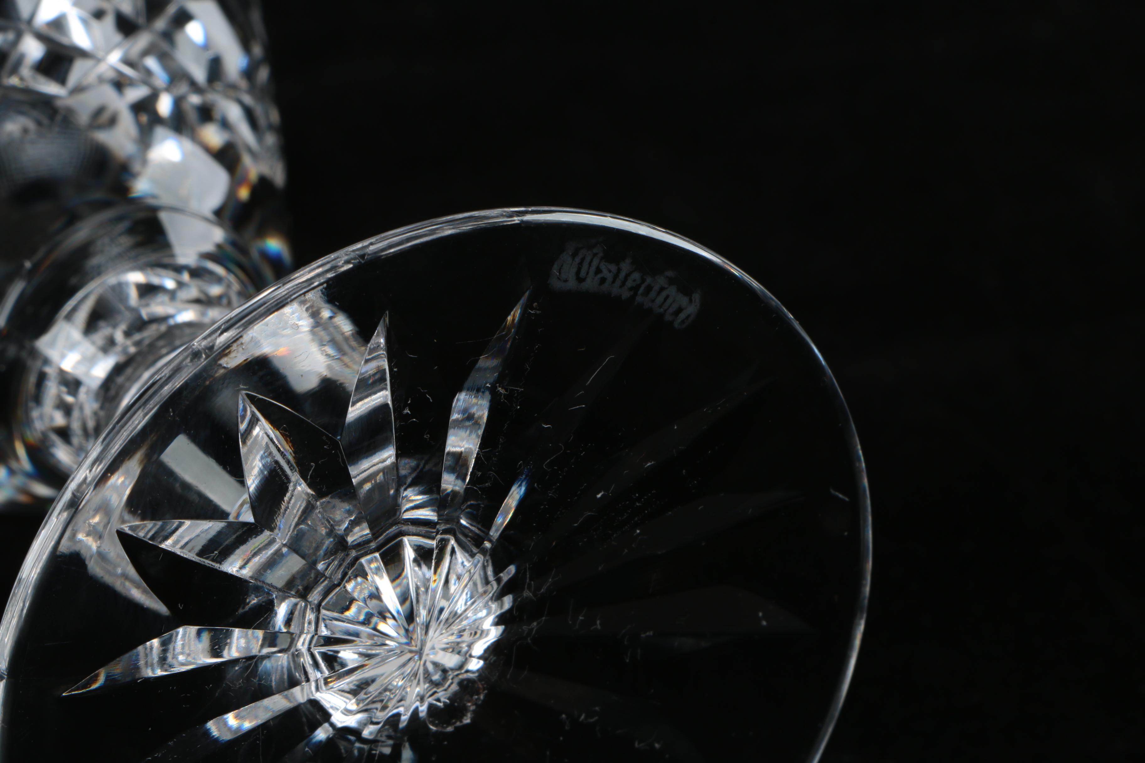 Waterford Crystal "Tramore" Claret Wine Stemware