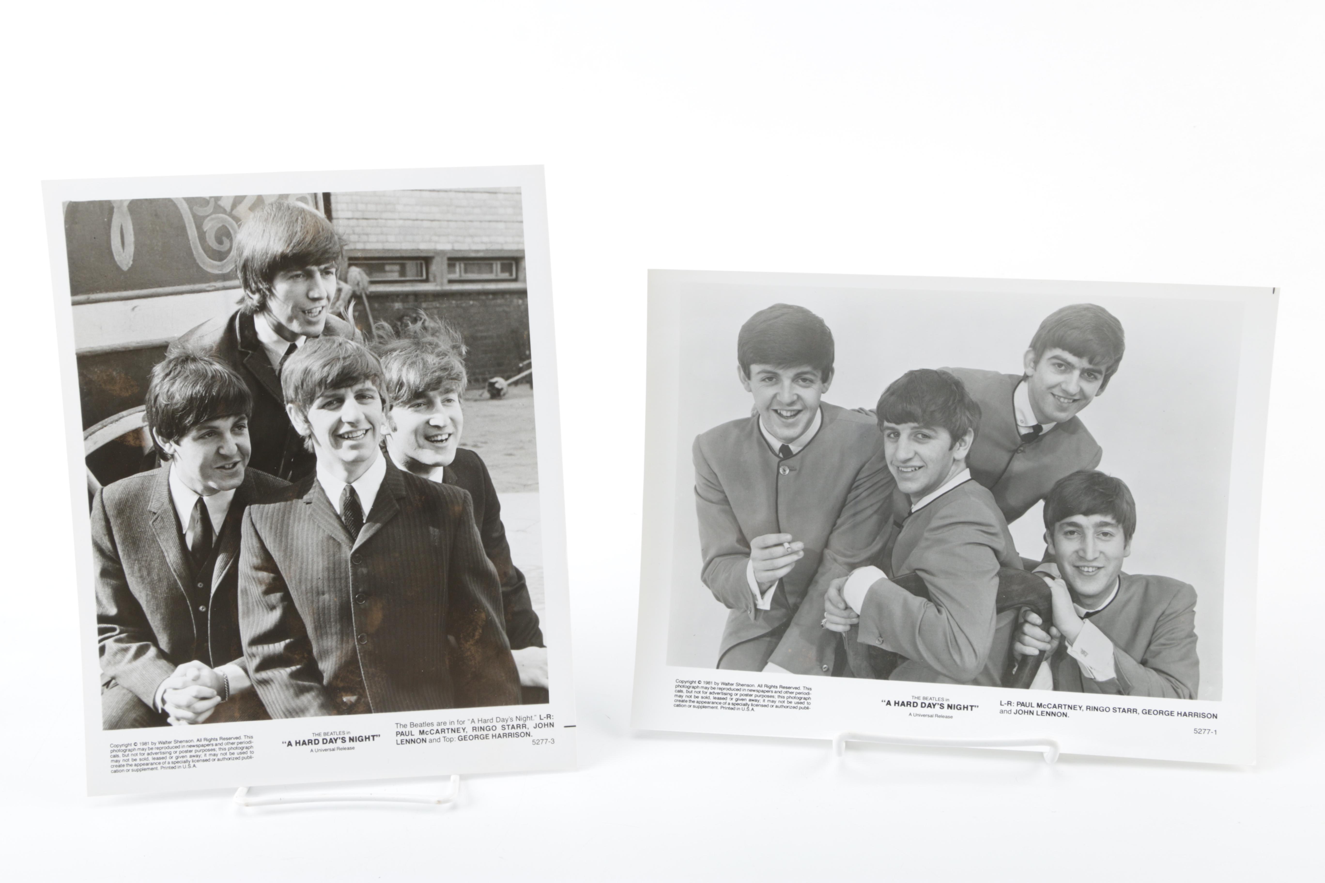 Vintage Beatles "A Hard Day's Night" Press Release Packet