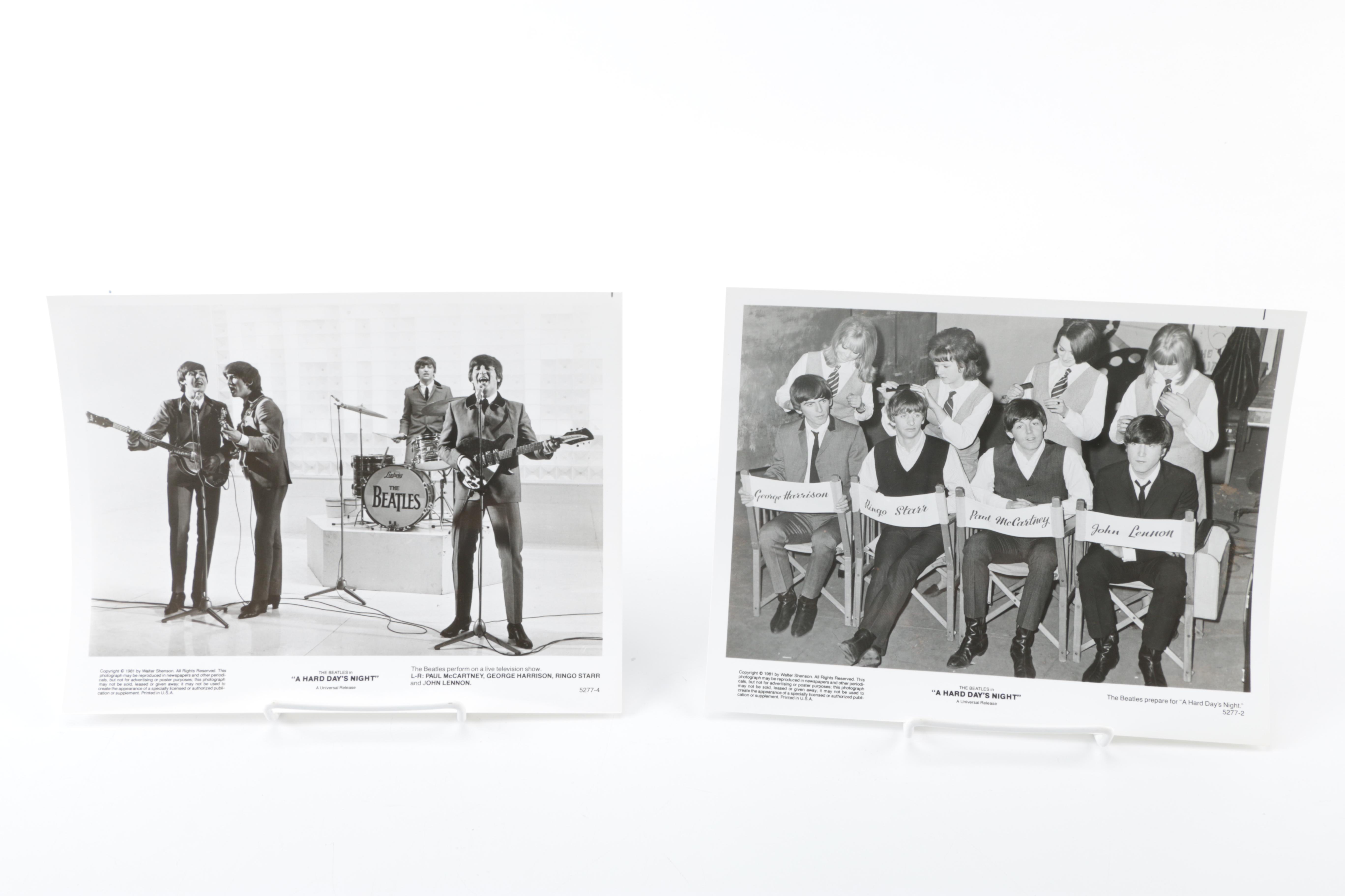 Vintage Beatles "A Hard Day's Night" Press Release Packet