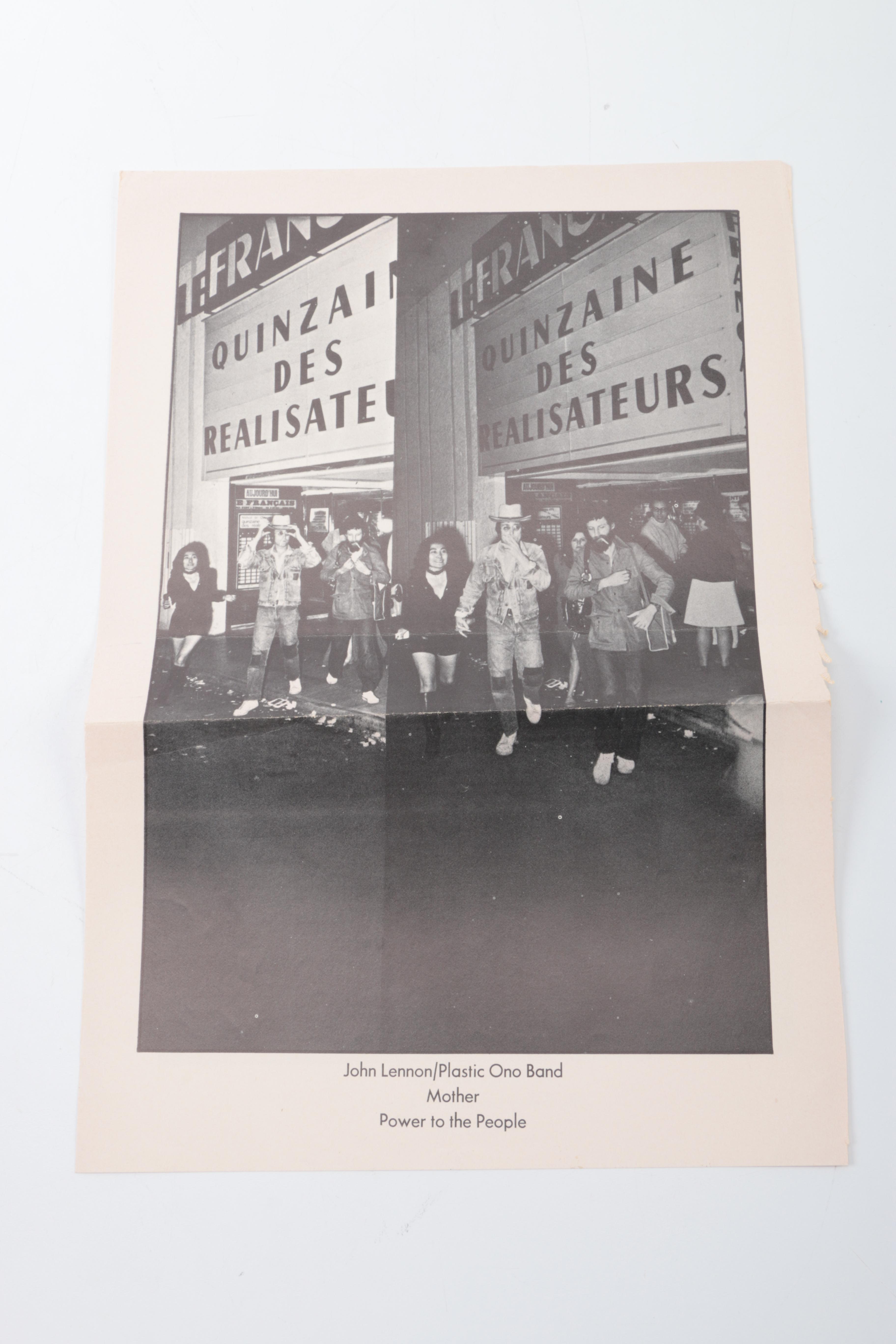 Vintage Beatles "A Hard Day's Night" Press Release Packet