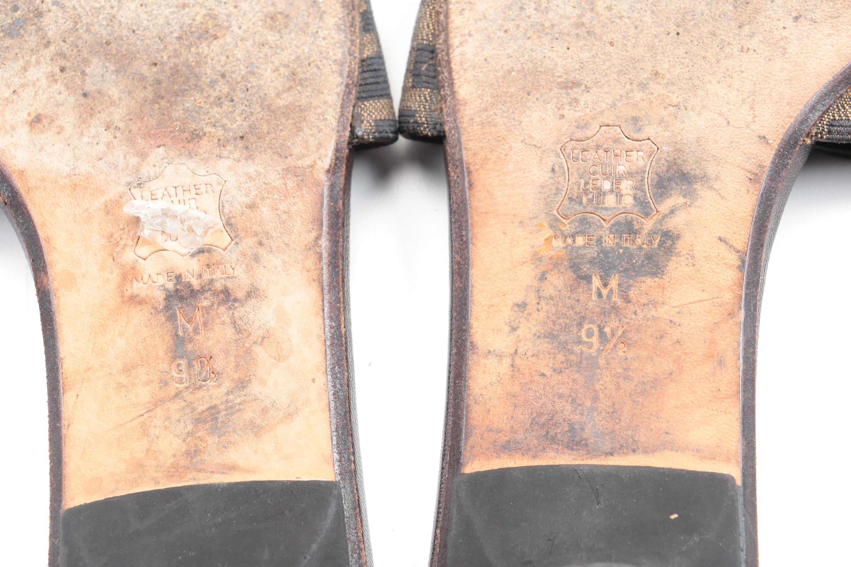 Prada Pumps and Fendi Sandals