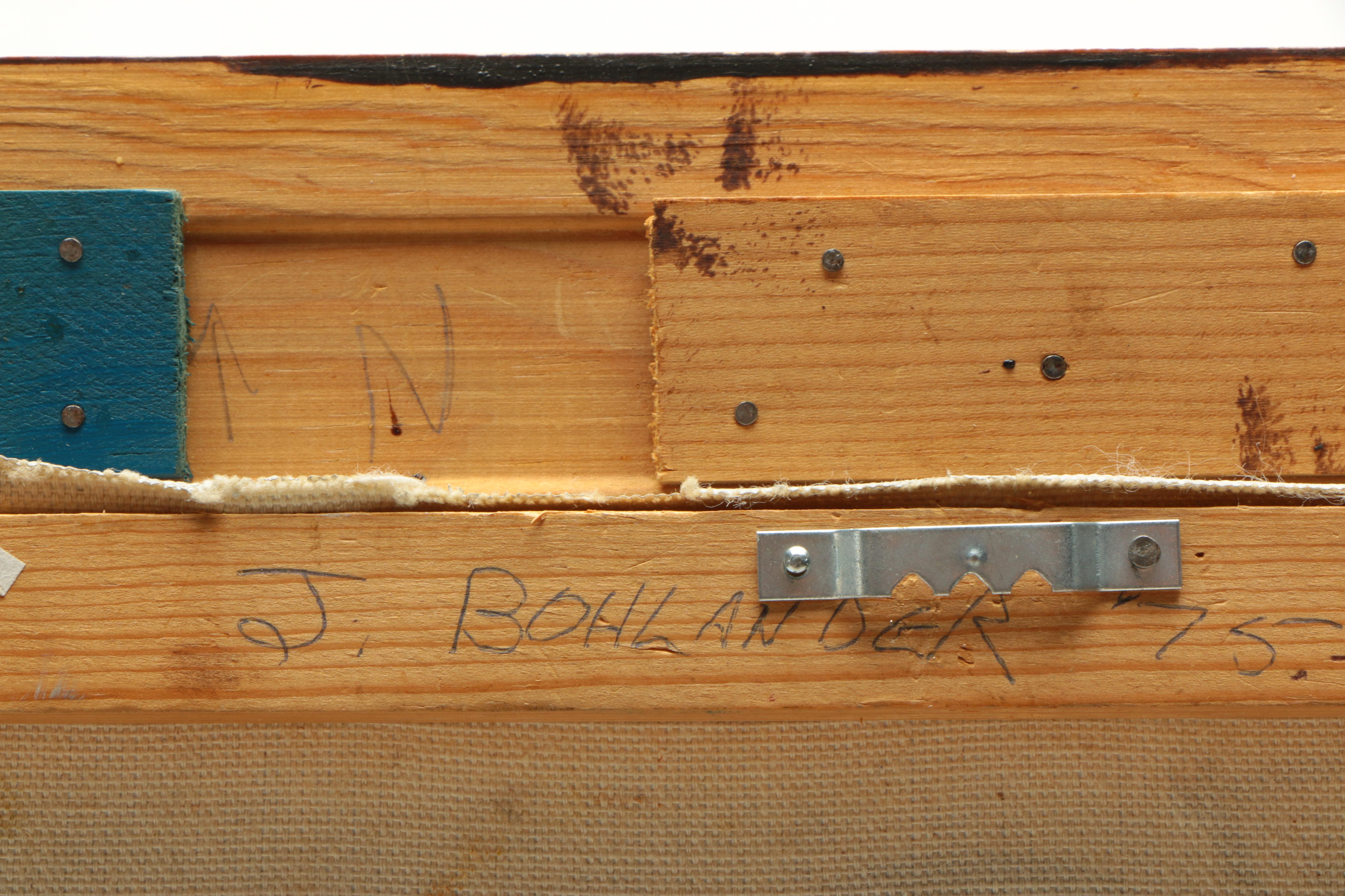 Joan Bohlander Oil Painting on Canvas of a Still Life with Apples