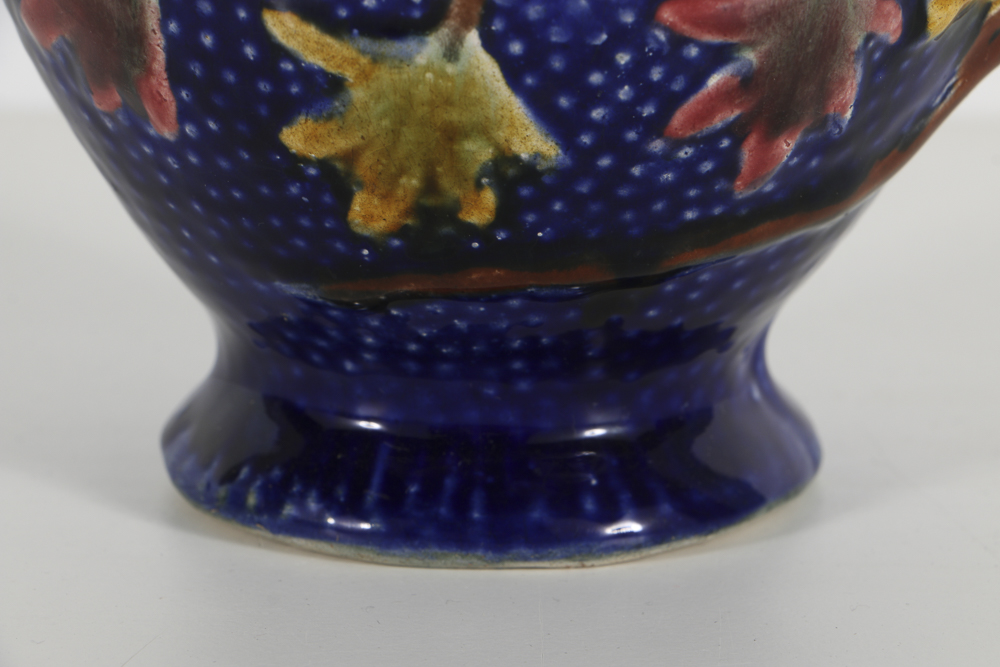 19th-Century English Majolica Pitcher