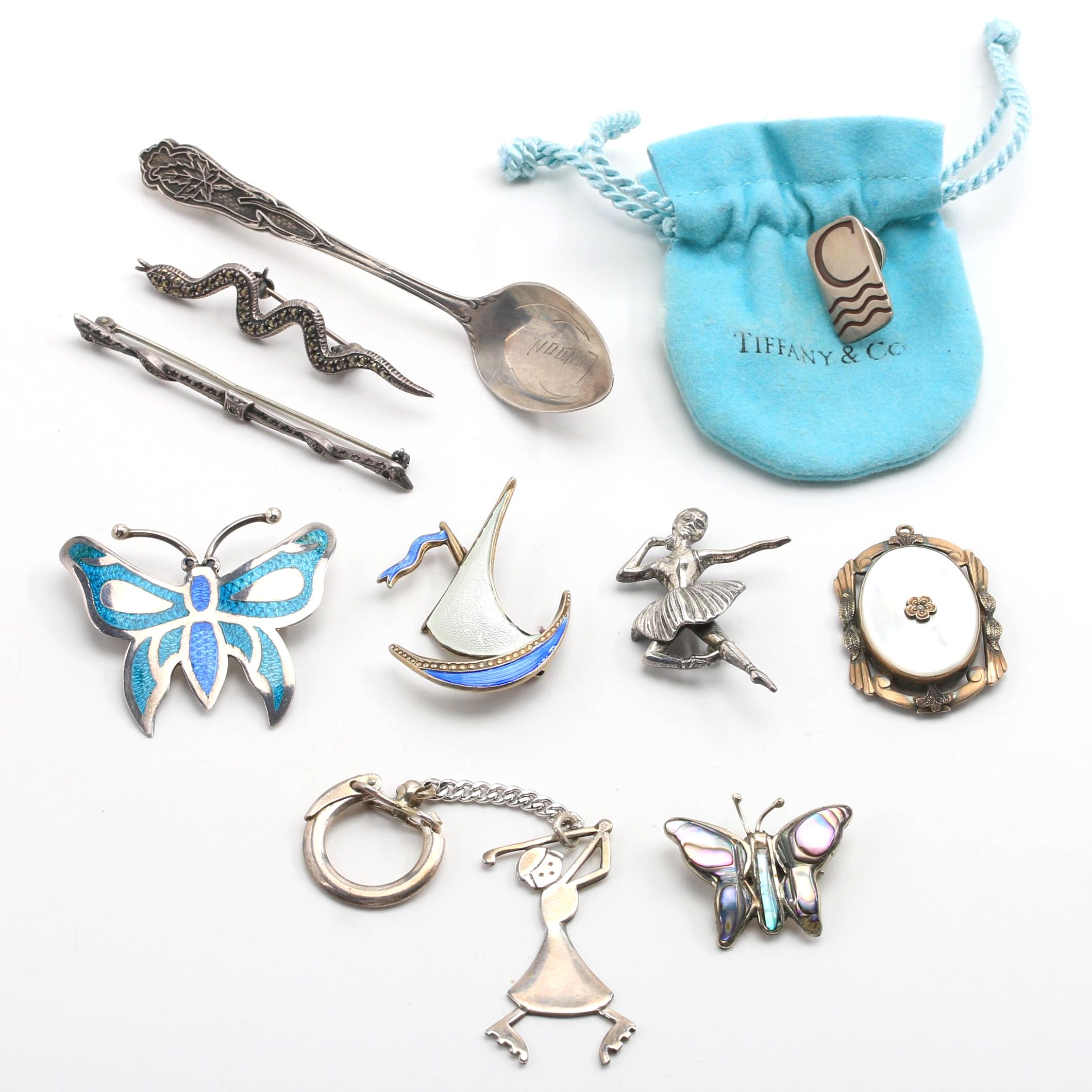 Collection of Sterling Silver Jewelry