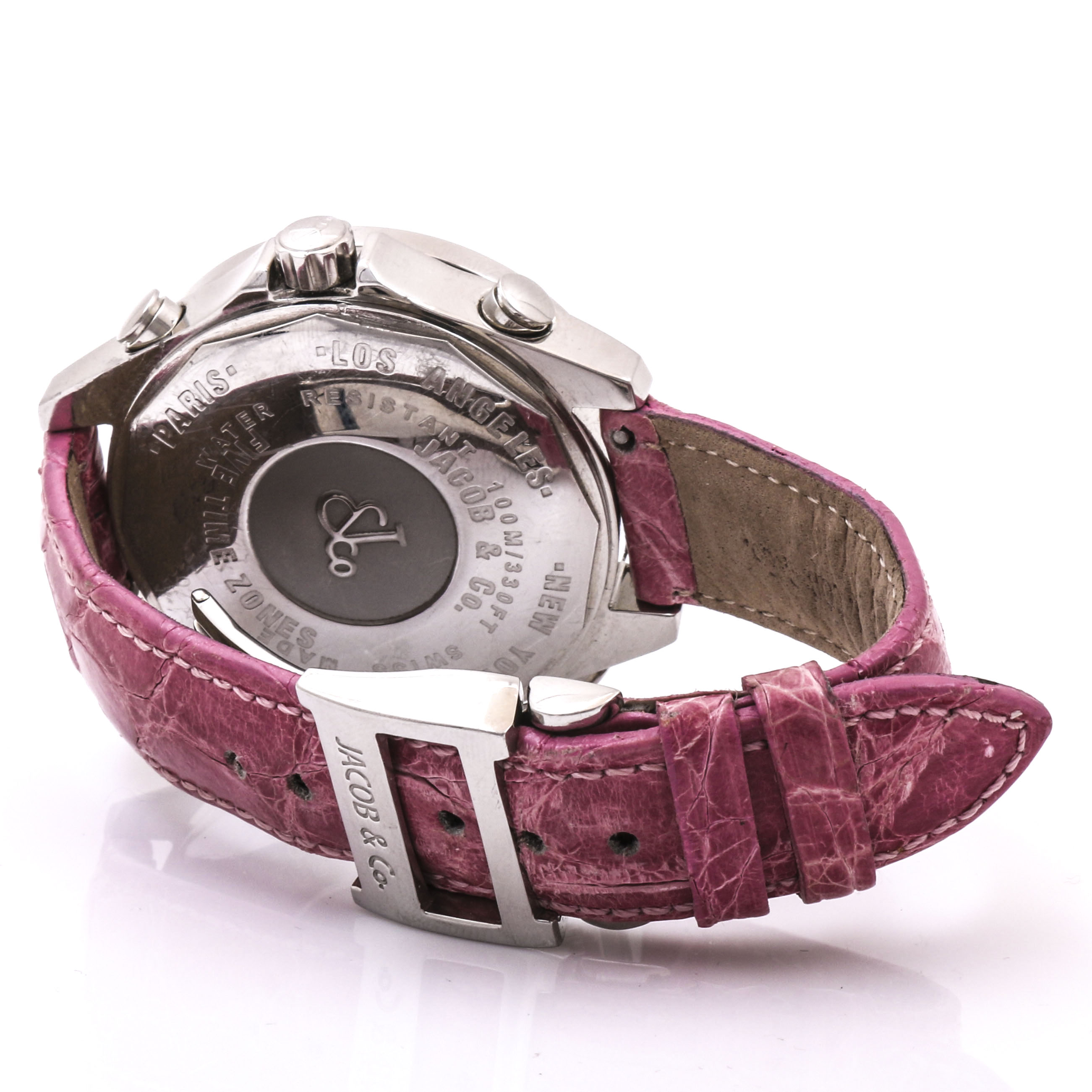 Jacob & Co. Mother Of Pearl Multiple Time Zones Watch