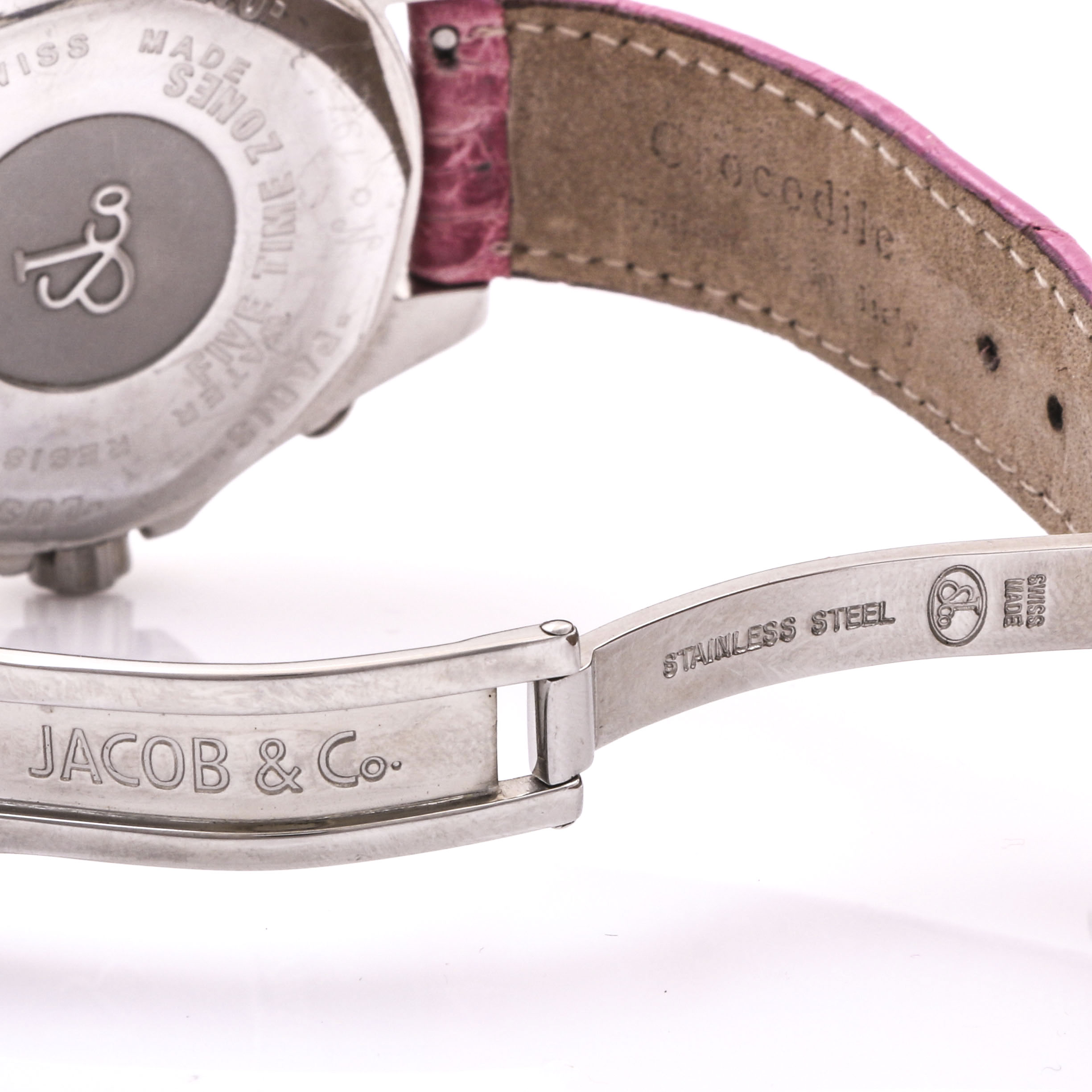 Jacob & Co. Mother Of Pearl Multiple Time Zones Watch