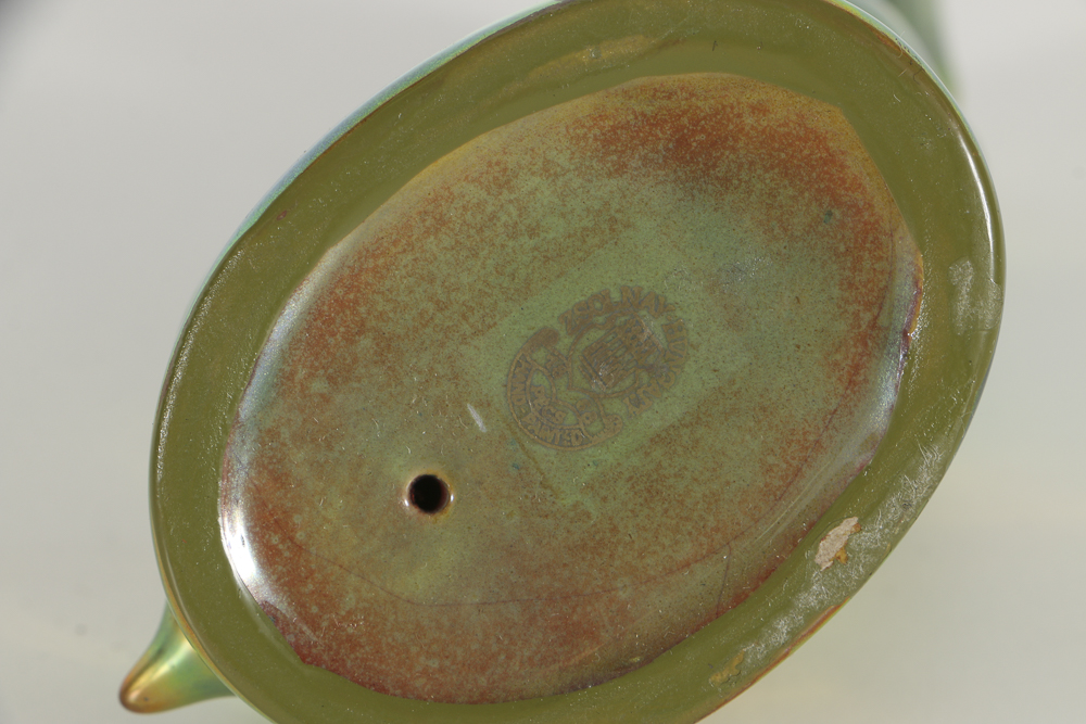 Zsolnay Ceramic Boxer Dog Figurine