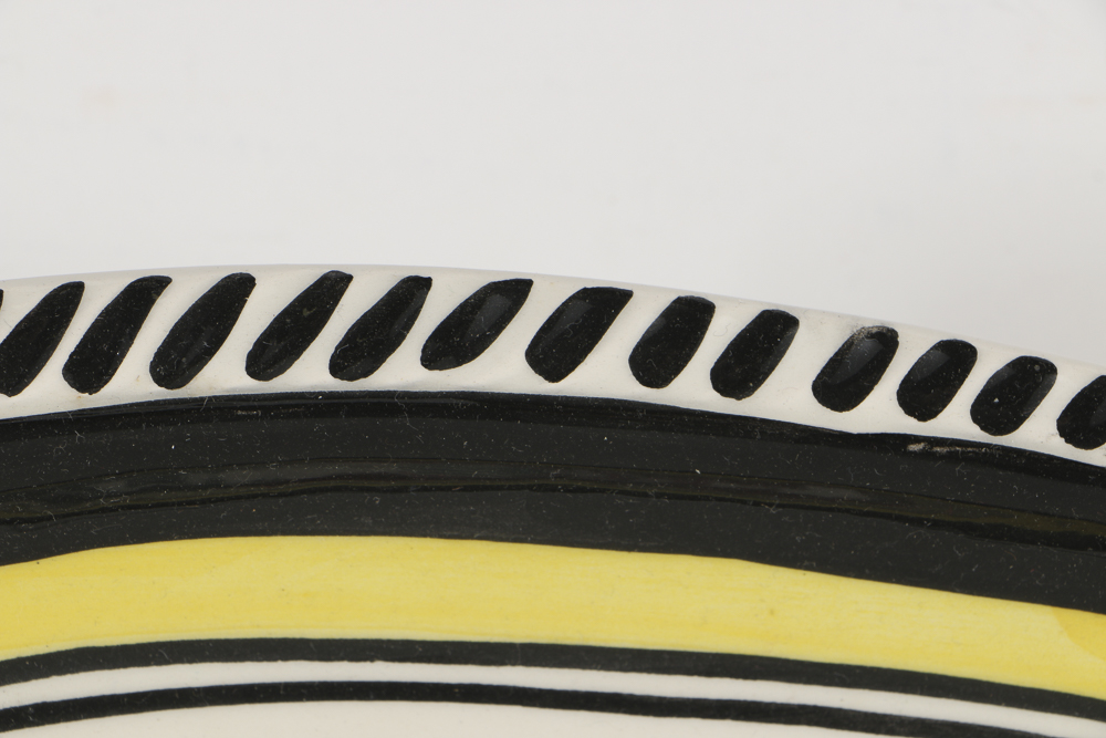 Henriot Quimper Faience Fish Console Bowl