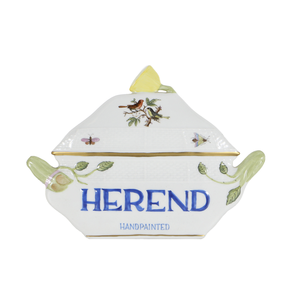 Herend Porcelain Advertising Sign