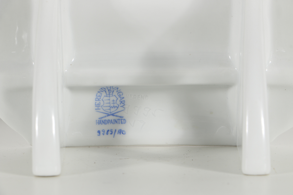 Herend Porcelain Advertising Sign