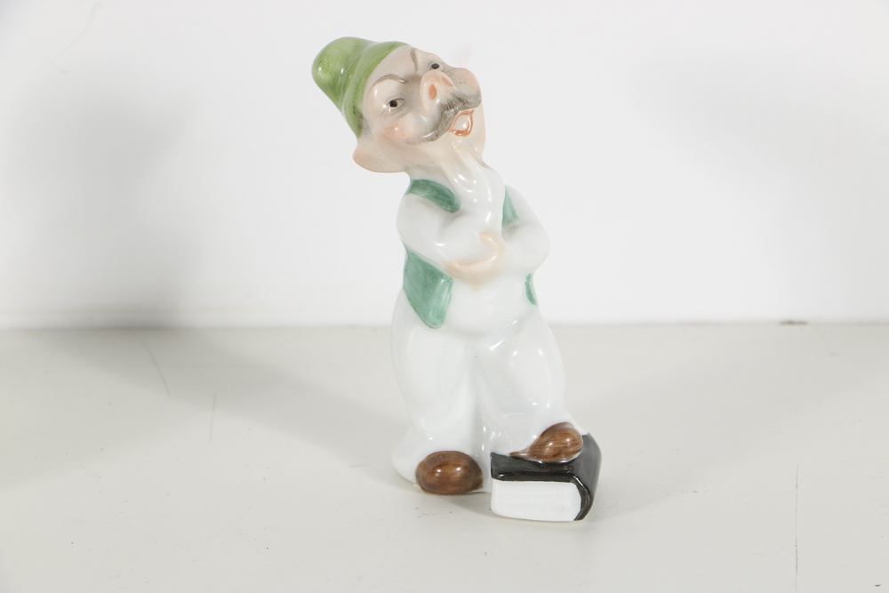 Herend Porcelain Snows White and the Seven Dwarfs Figurines