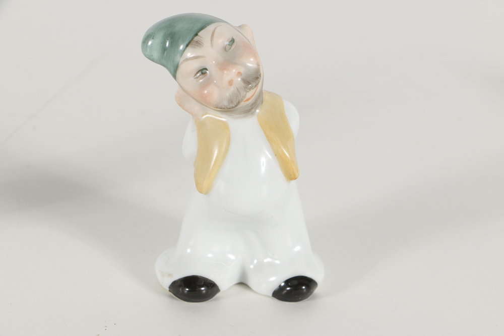 Herend Porcelain Snows White and the Seven Dwarfs Figurines