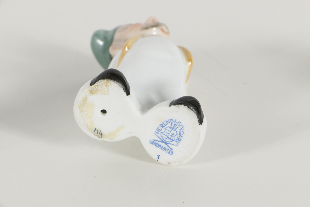 Herend Porcelain Snows White and the Seven Dwarfs Figurines