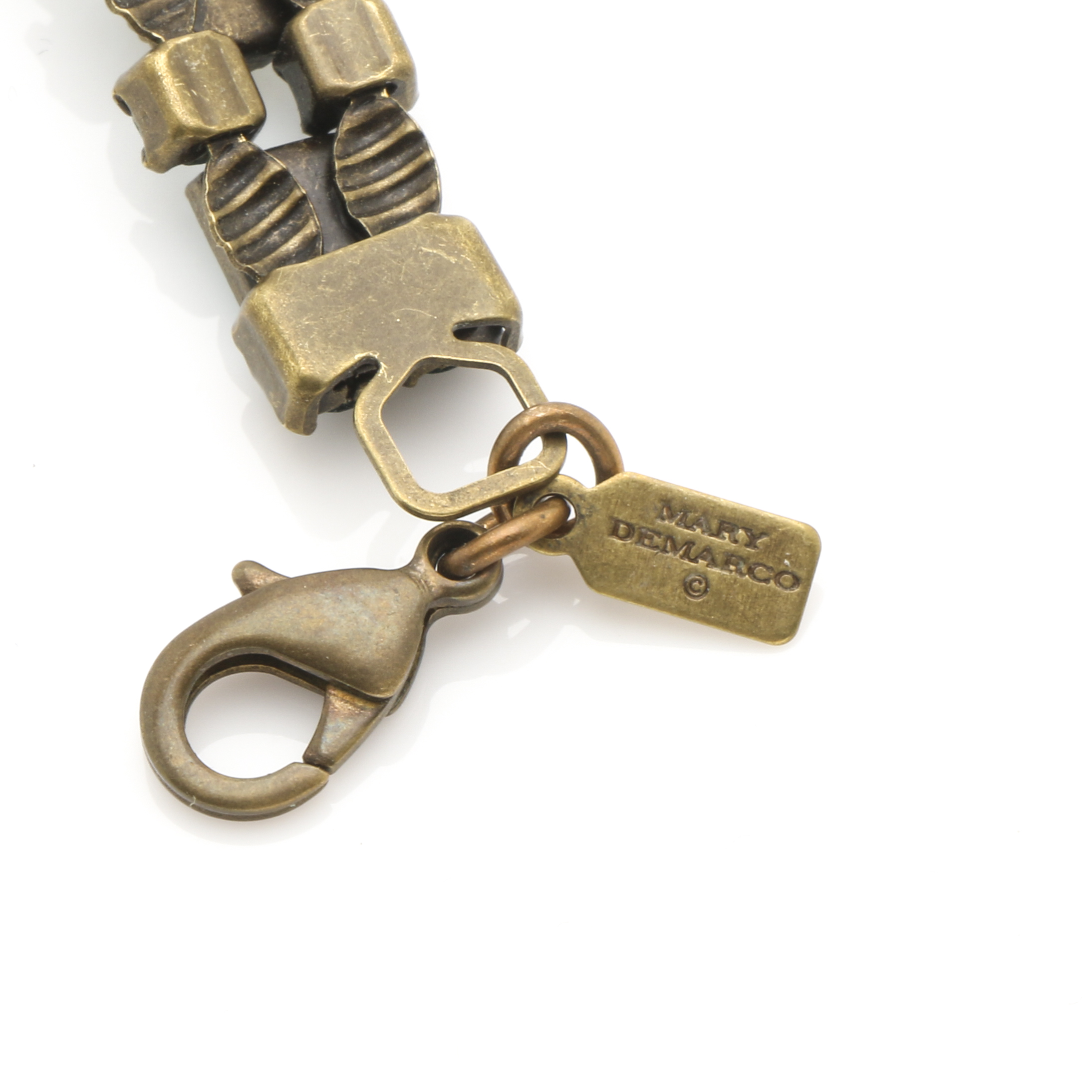 Mary Demarco Bronze Tone Flora and Fauna Parure