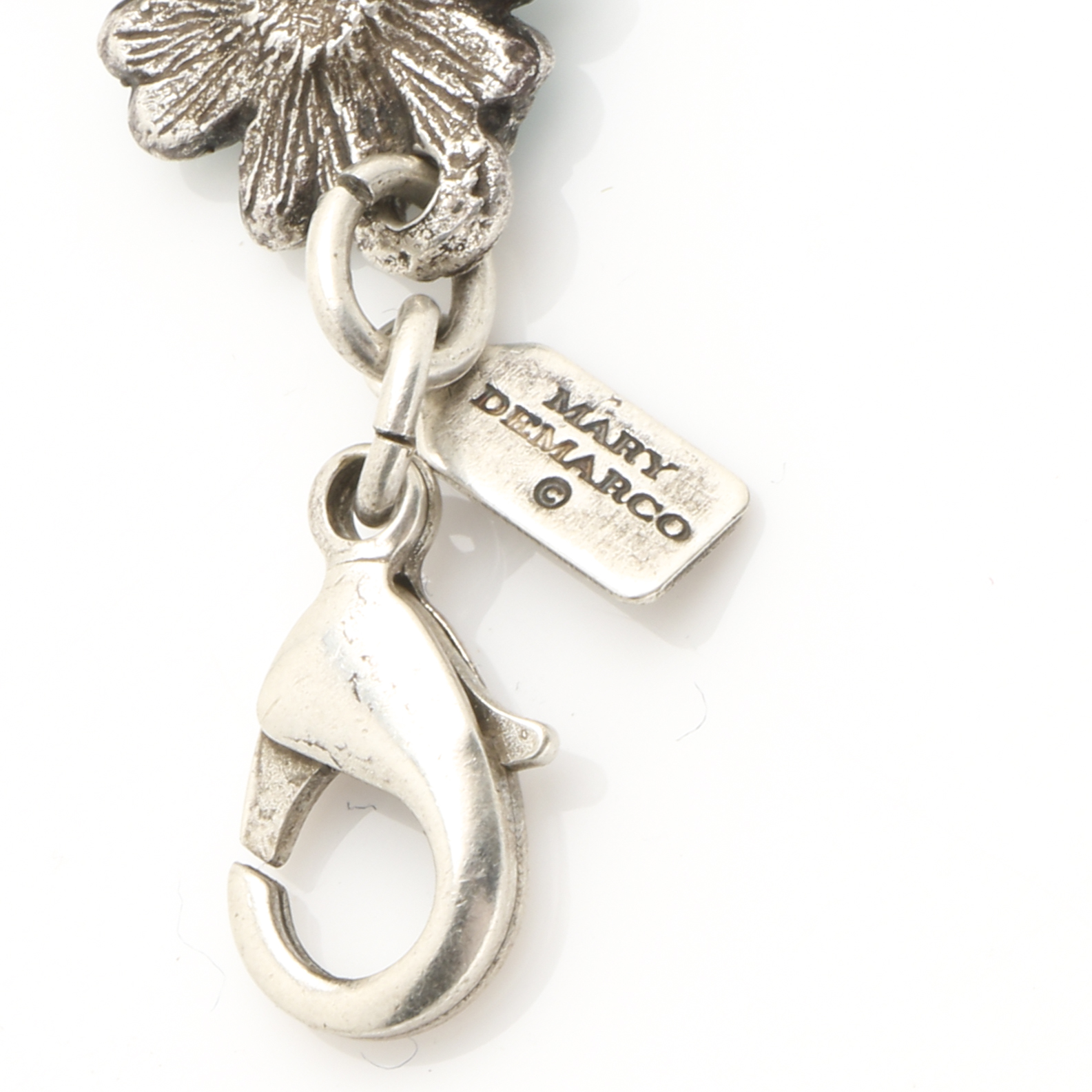 Mary Demarco Silver Tone Blue and Green Stone Jewelry