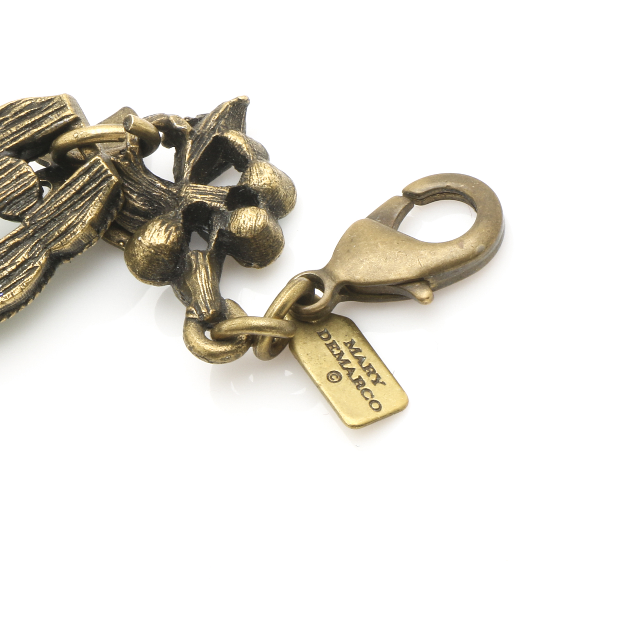 Mary Demarco Silver Tone Blue and Green Stone Jewelry