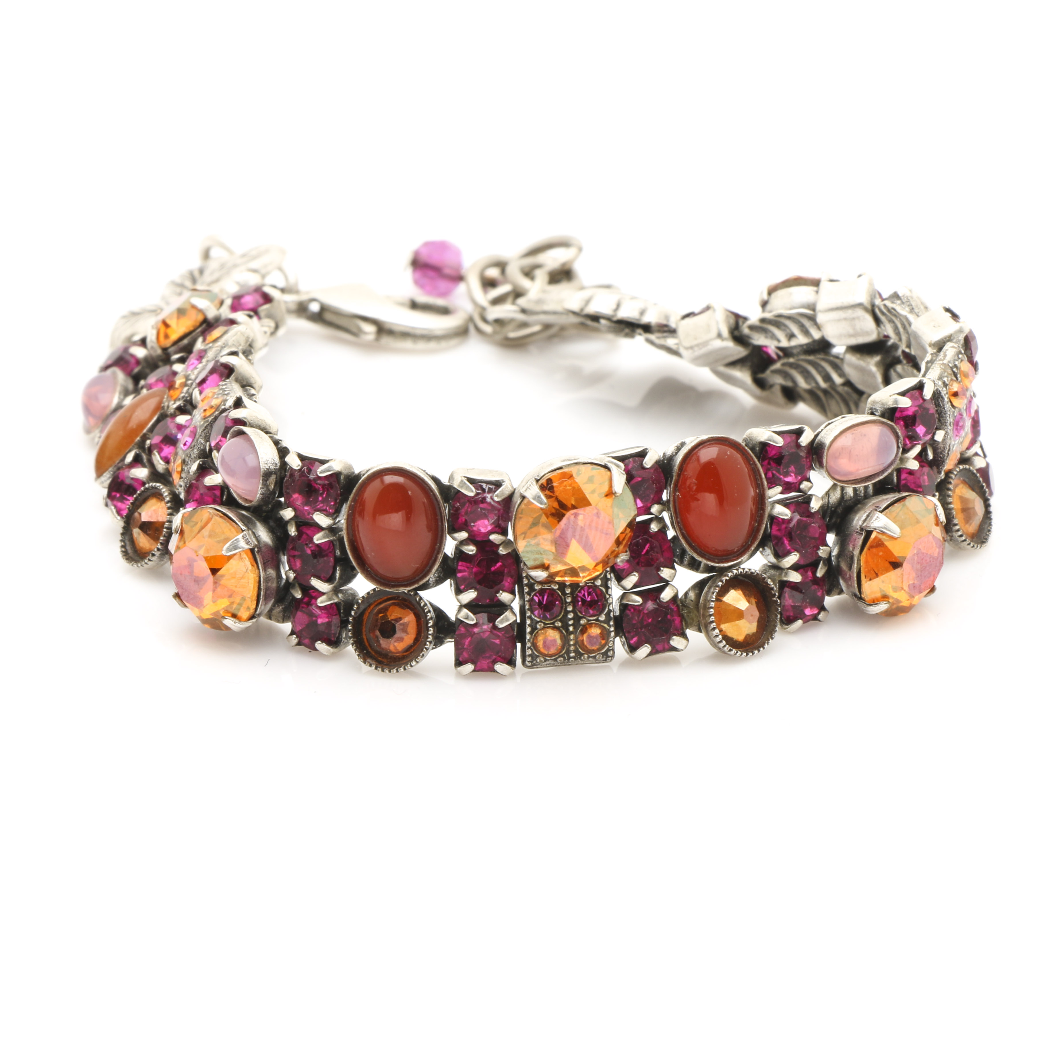 Mary DeMarco Silver Tone Foliate Bracelets