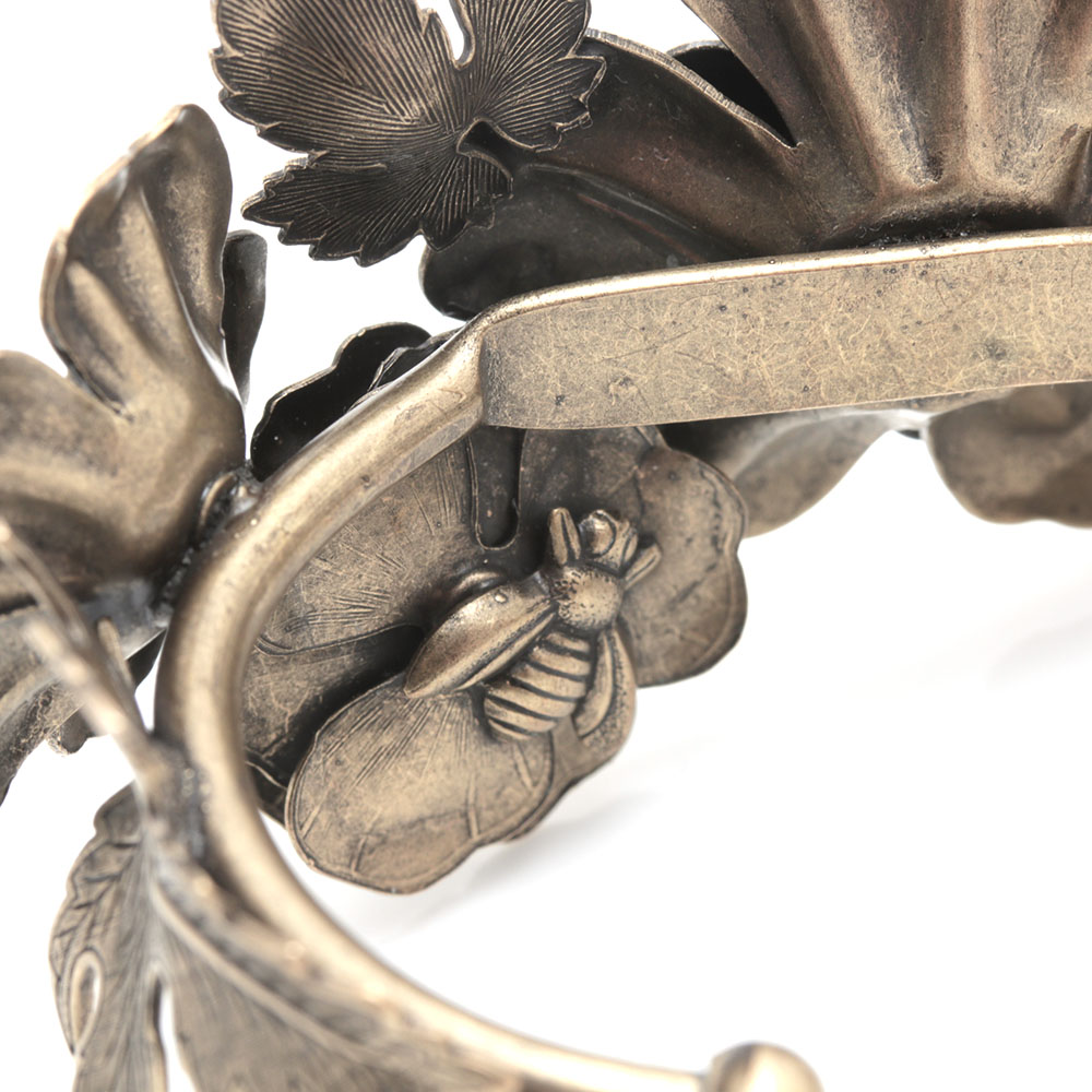 Mary Demarco Gold and Silver Tone Jewelry Assortment Featuring Jasper