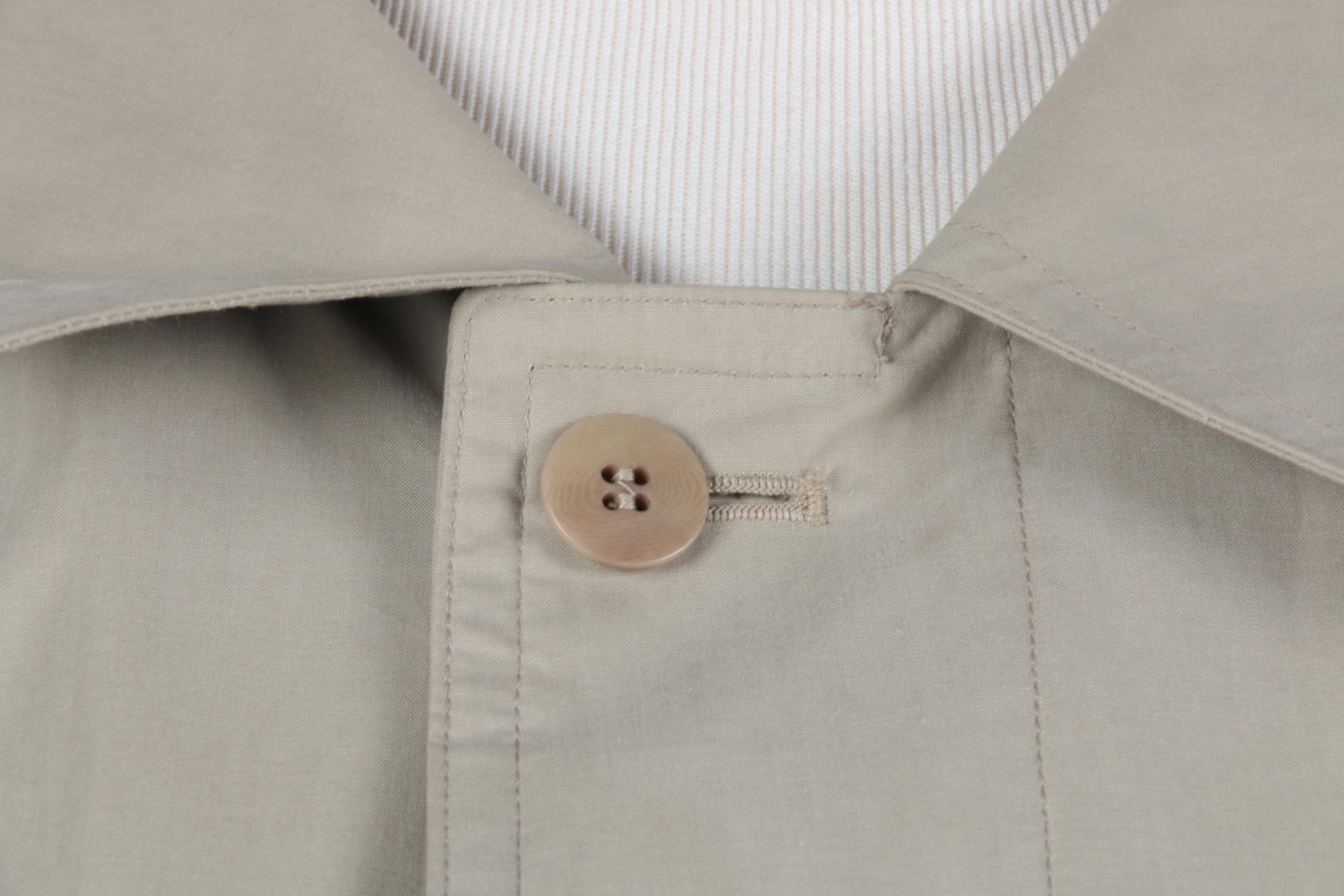 Men's Burberrys Khaki Trench Coat