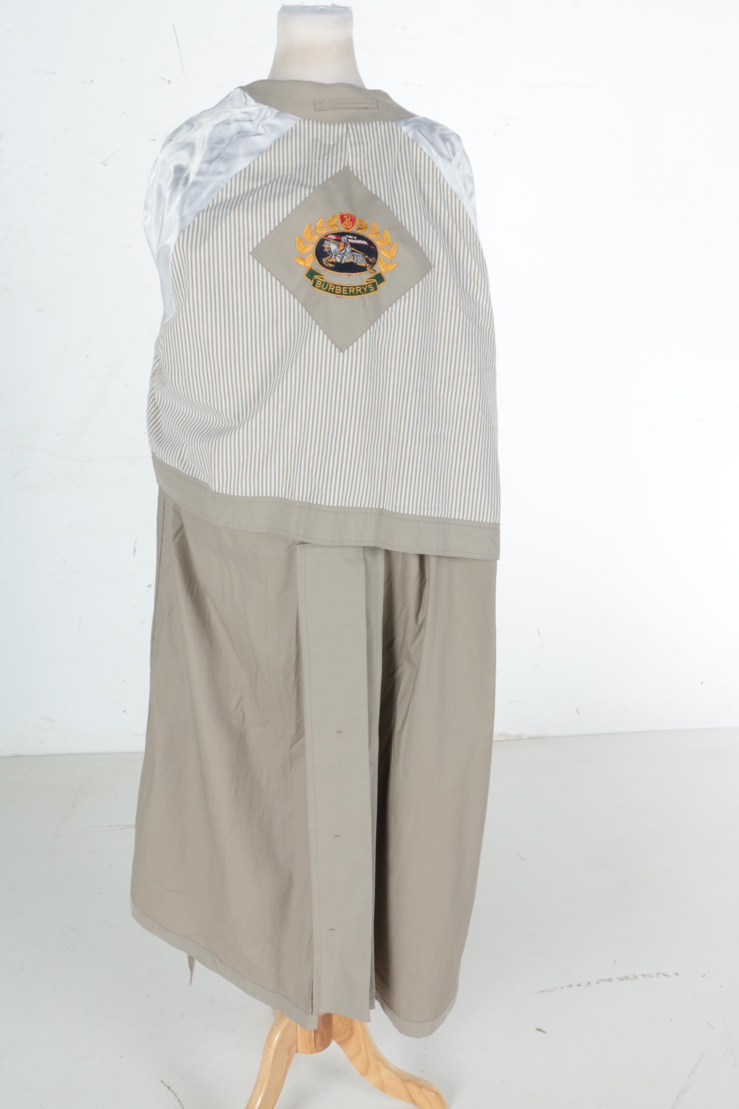 Men's Burberrys Khaki Trench Coat