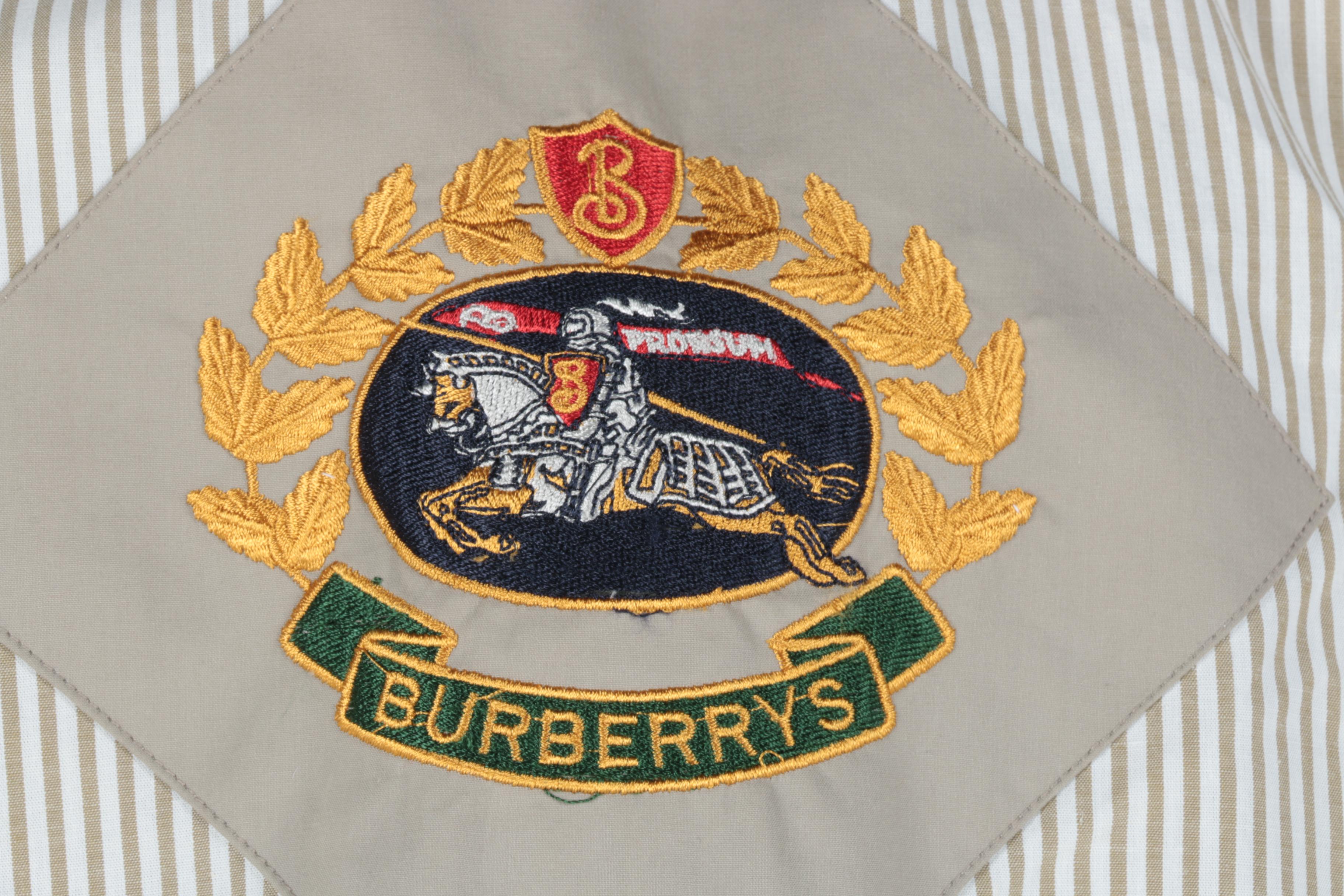 Men's Burberrys Khaki Trench Coat