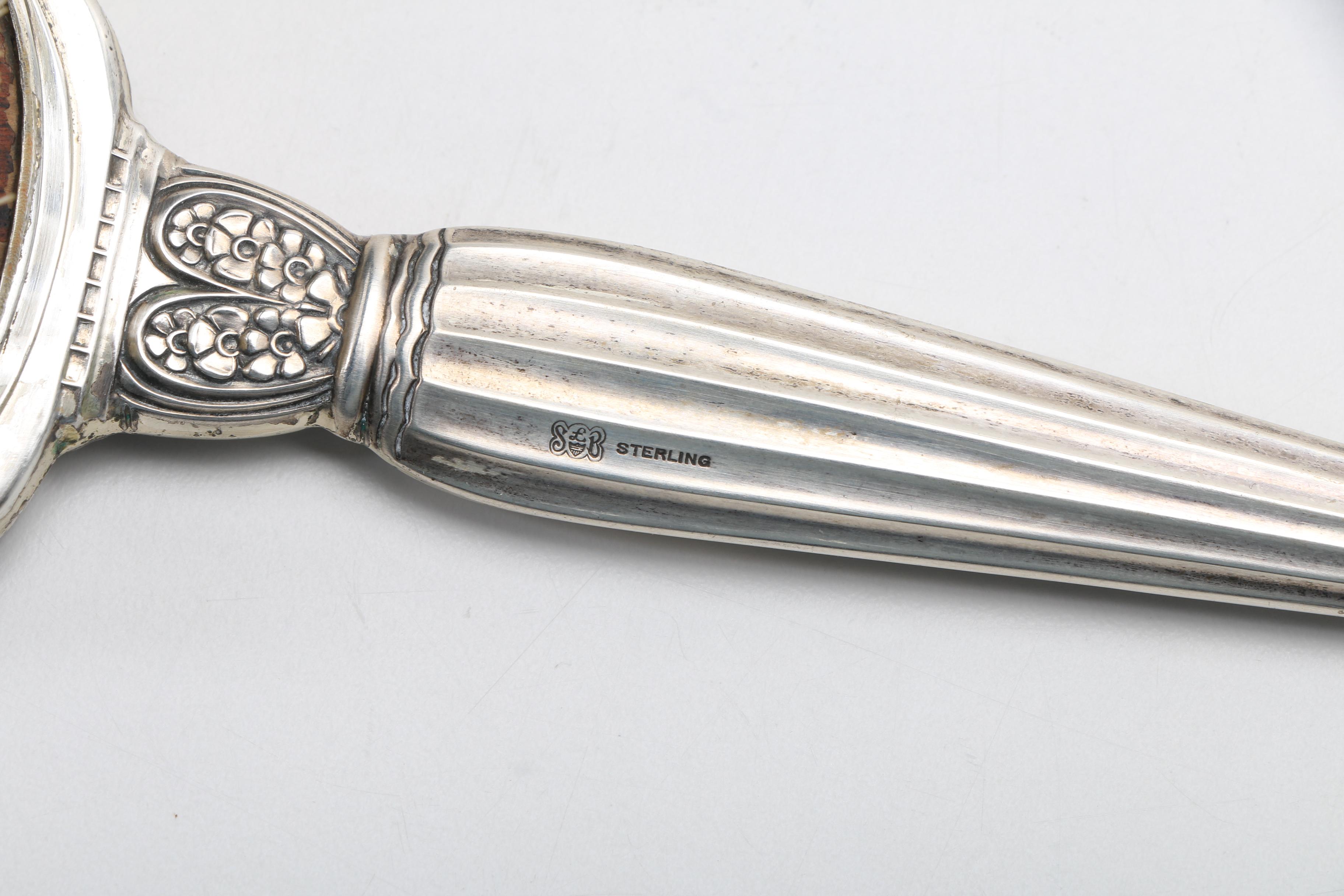 Vintage Saart Brothers Sterling Silver Art Deco Vanity Set