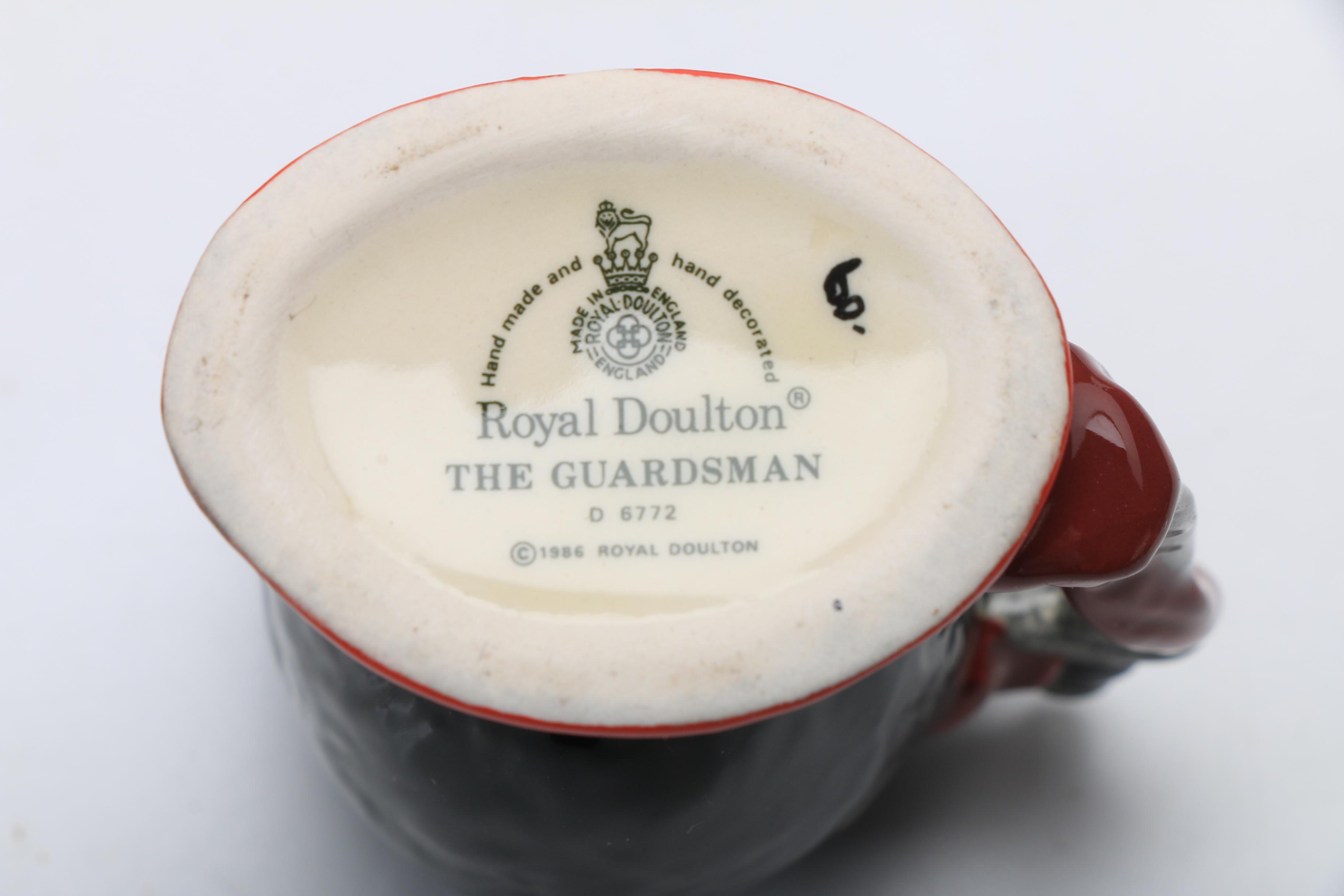 Eleven Royal Doulton Mini Character Toby Jugs