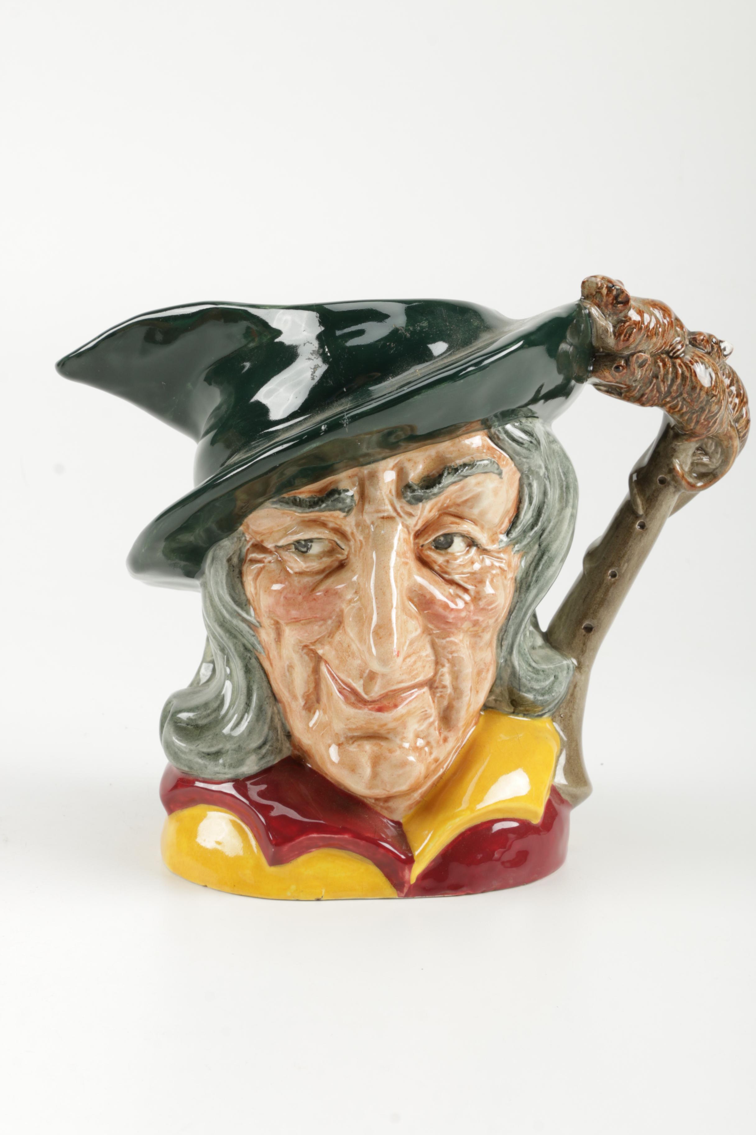 Royal Doulton "Pied Piper" Toby Mug and Barware