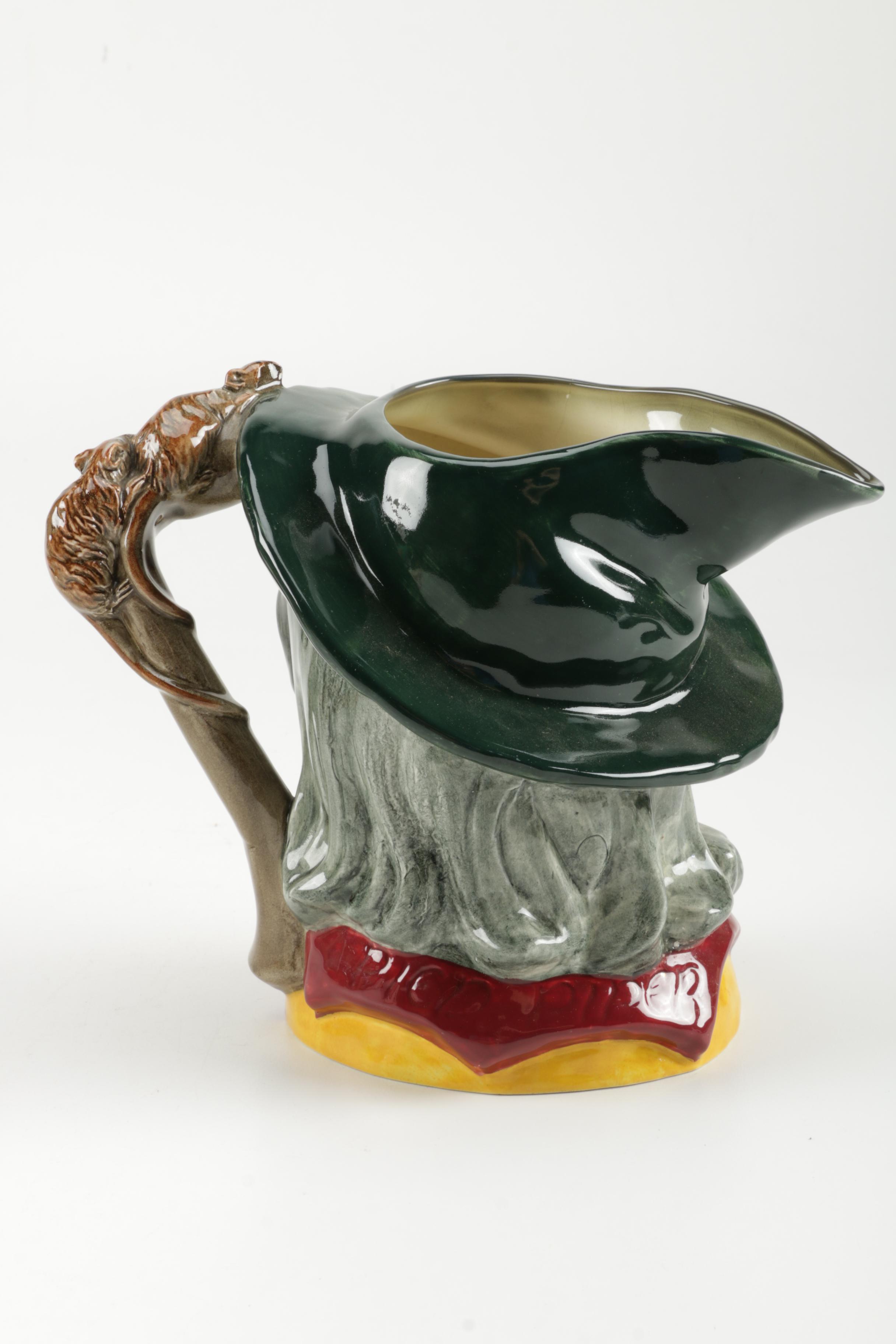 Royal Doulton "Pied Piper" Toby Mug and Barware