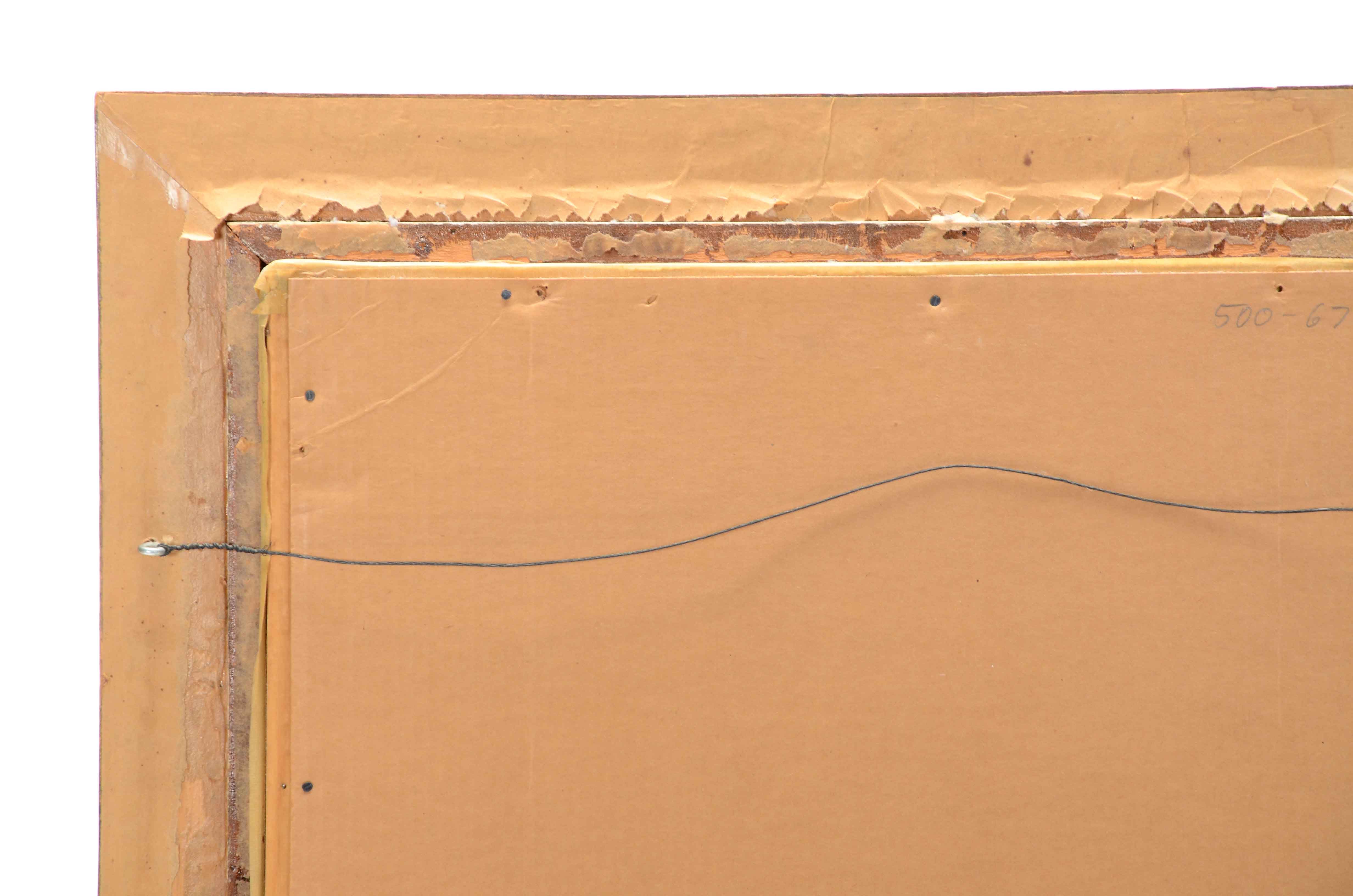 Thomas Corwin Lindsay Original Oil Painting on Canvas "Trespassin