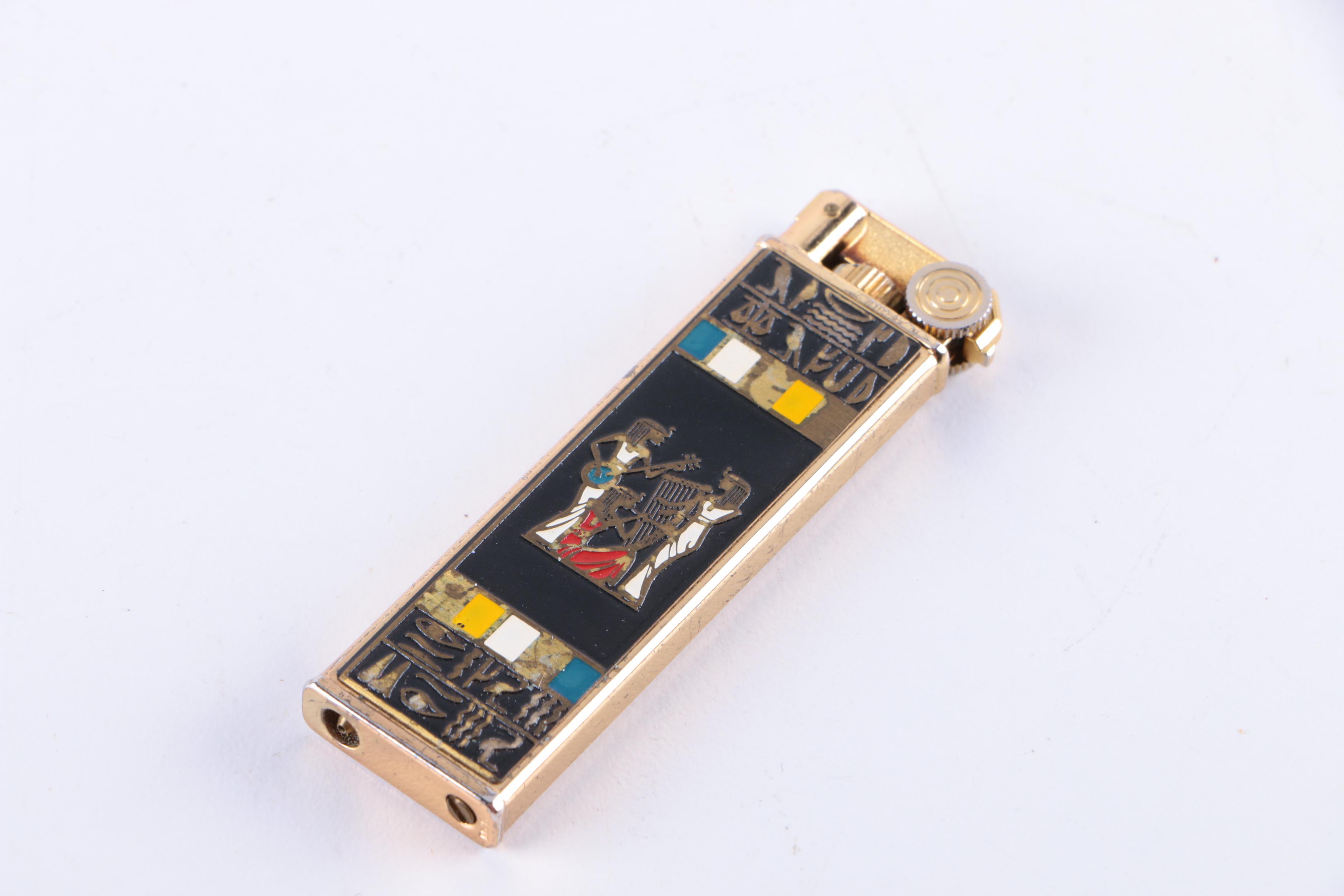 Gold-Toned Lighters Including Masai