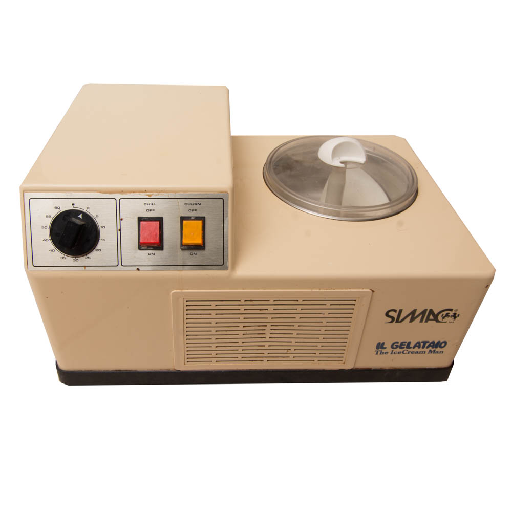 Vintage Simac Il Gelataia "The Ice Cream Man" Machine