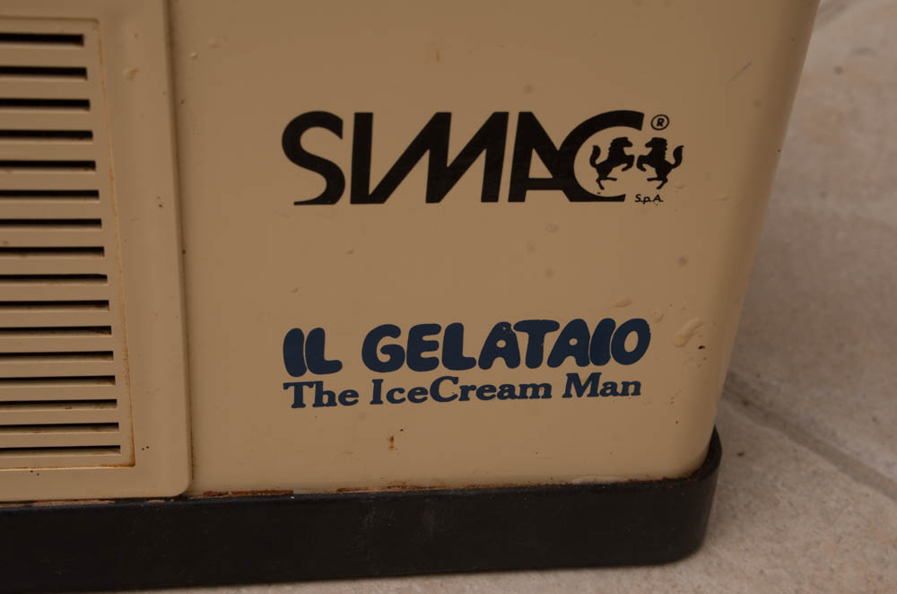 Vintage Simac Il Gelataia "The Ice Cream Man" Machine