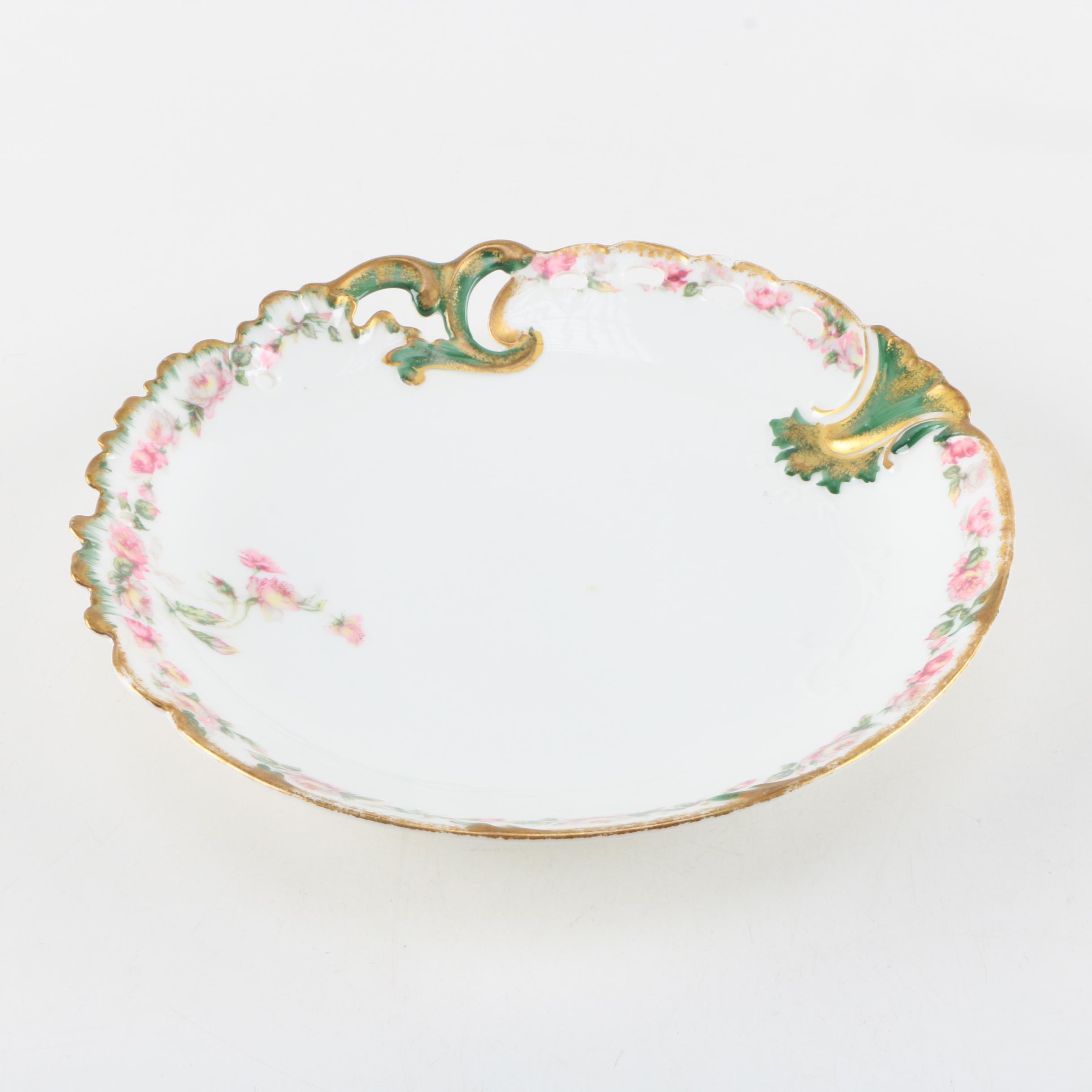 Vintage Limoges Porcelain Dish