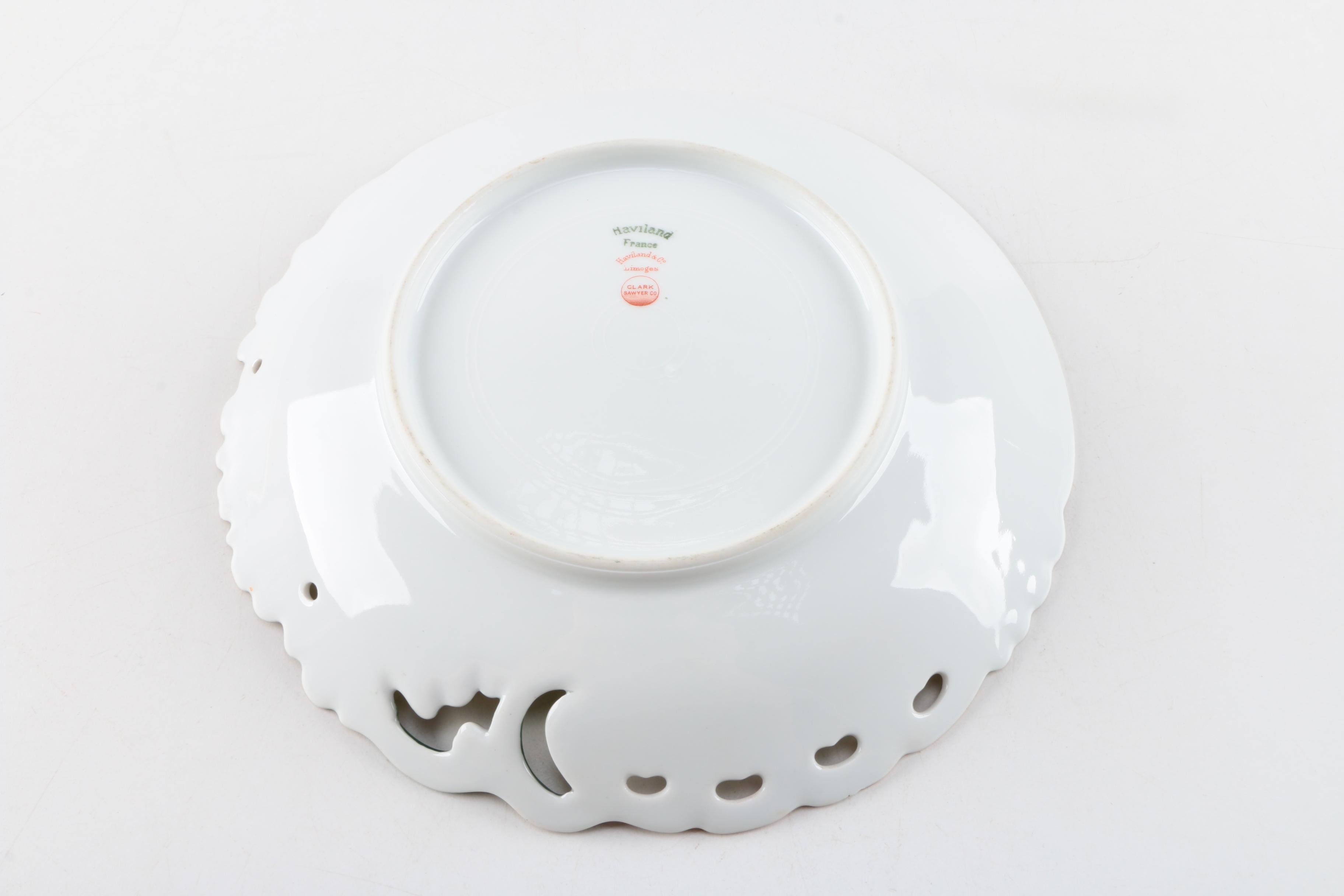 Vintage Limoges Porcelain Dish