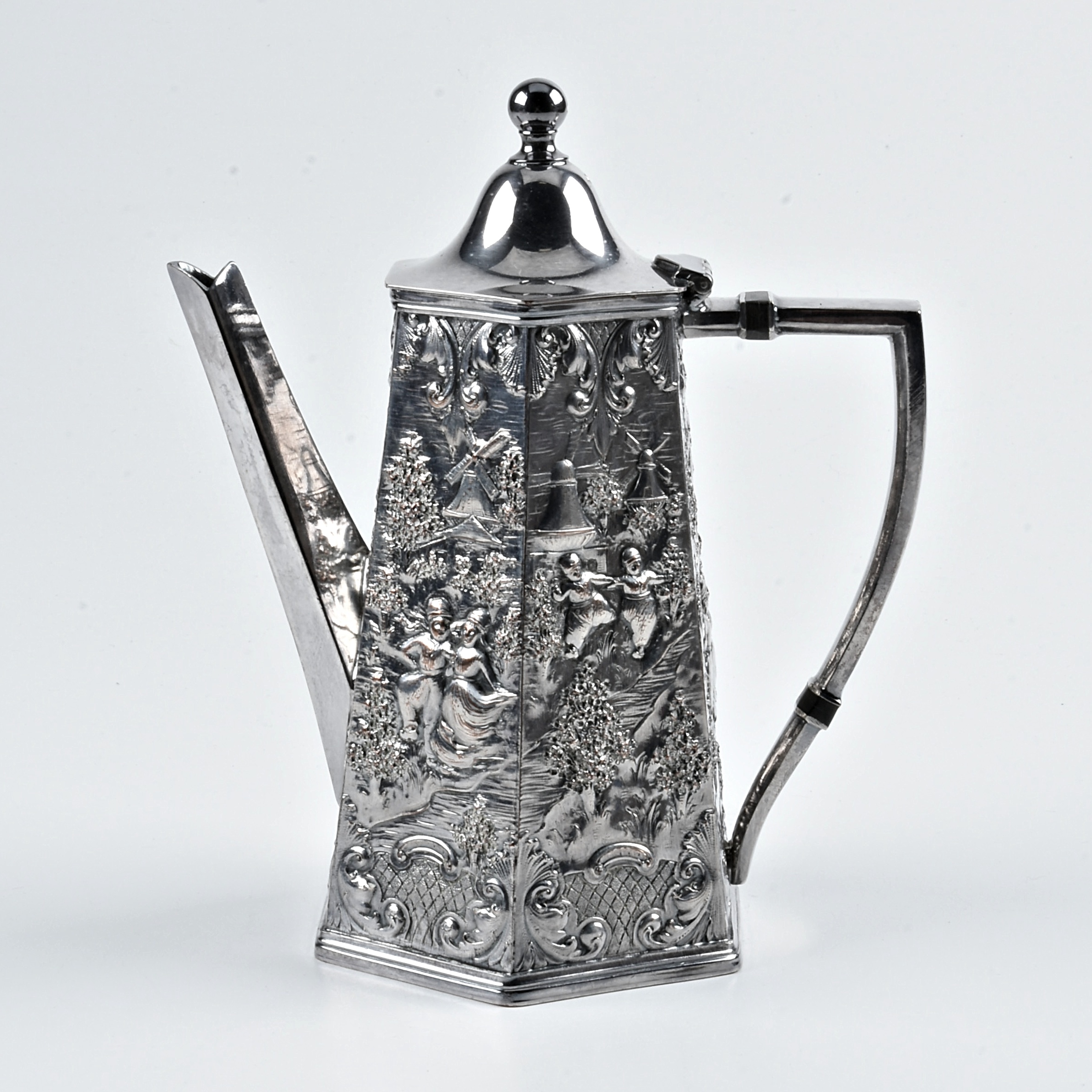 Barbour Silver Co. Silver Plate Coffee Pot