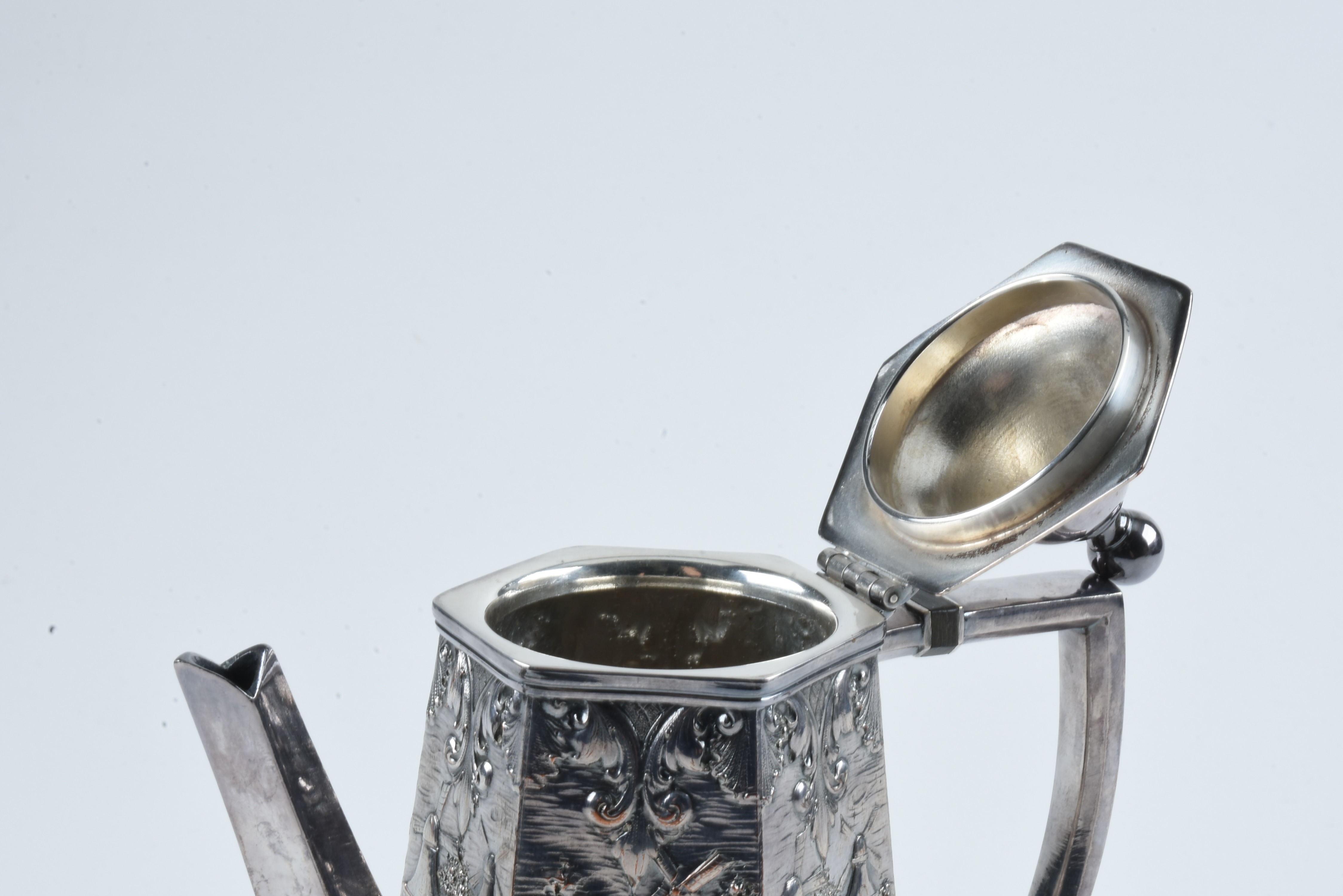 Barbour Silver Co. Silver Plate Coffee Pot