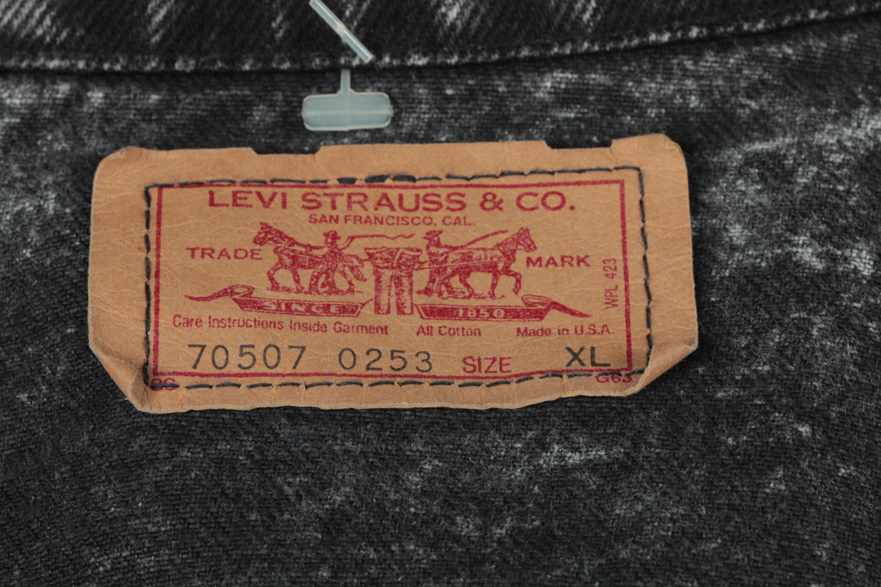 "Ernest Goes to Jail" Stone Washed Levi's Denim Jacket