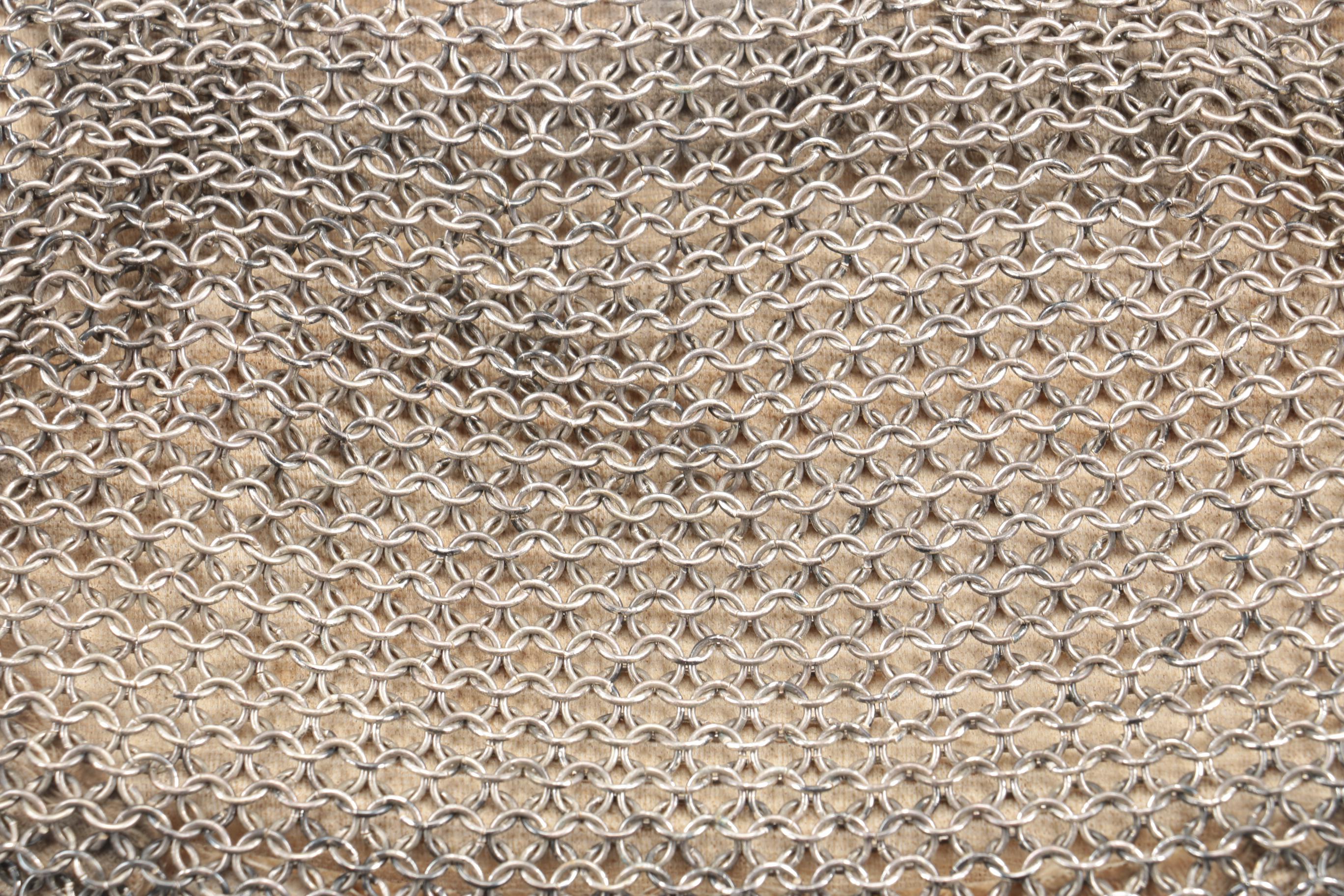 Early 20th Century Chain Mail Handbag and Whiting & Davis Coin Purse