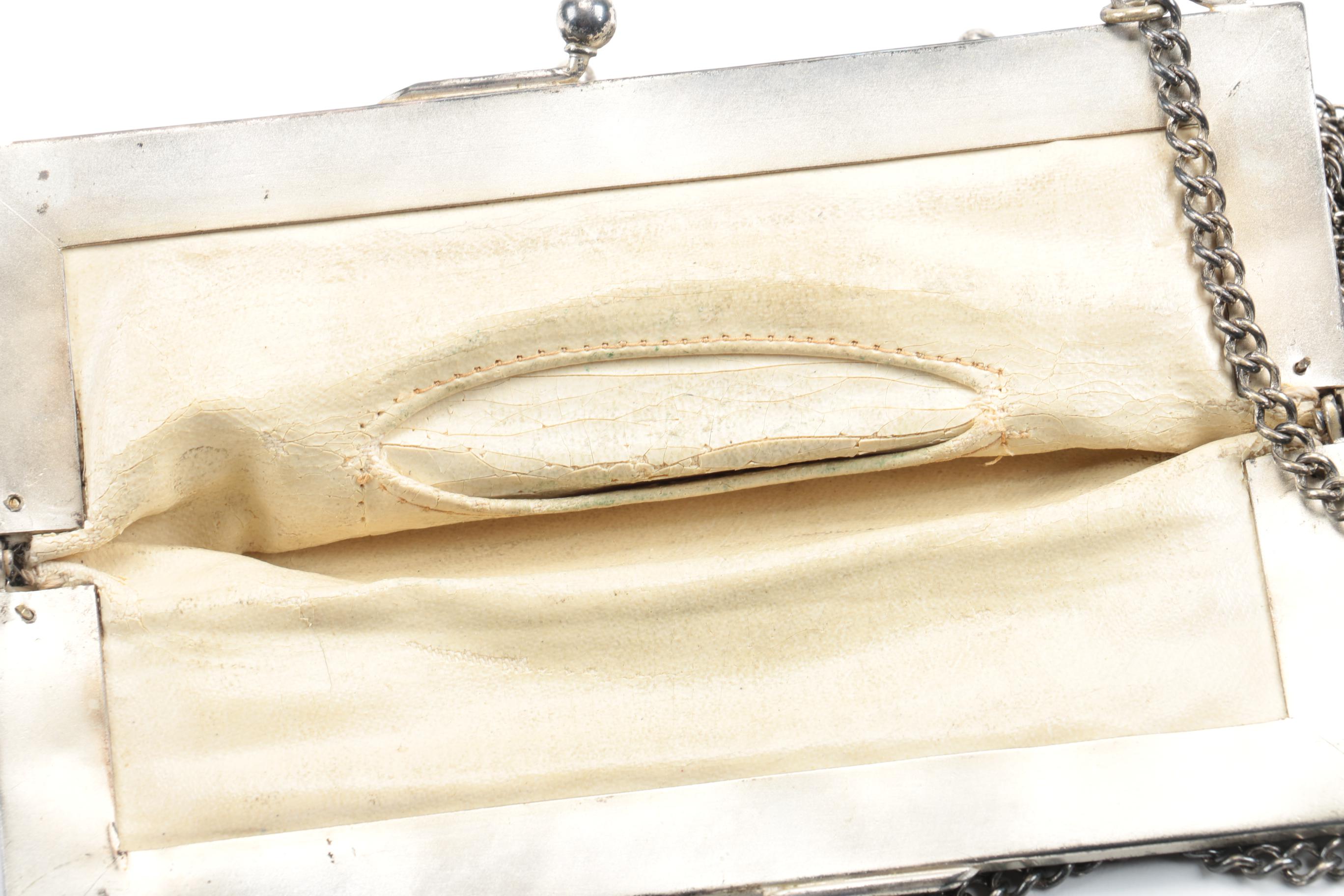 Early 20th Century Chain Mail Handbag and Whiting & Davis Coin Purse