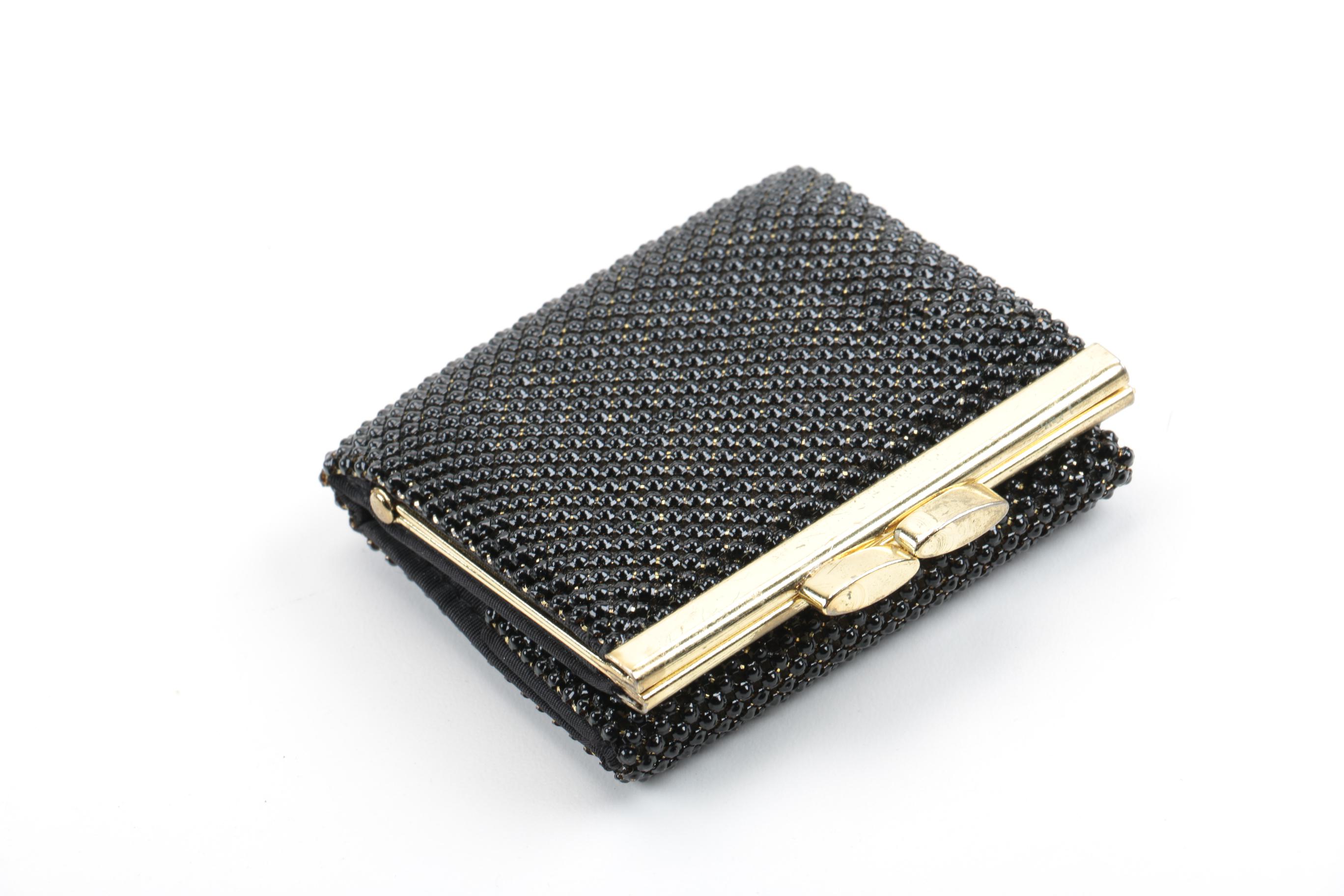 Early 20th Century Chain Mail Handbag and Whiting & Davis Coin Purse